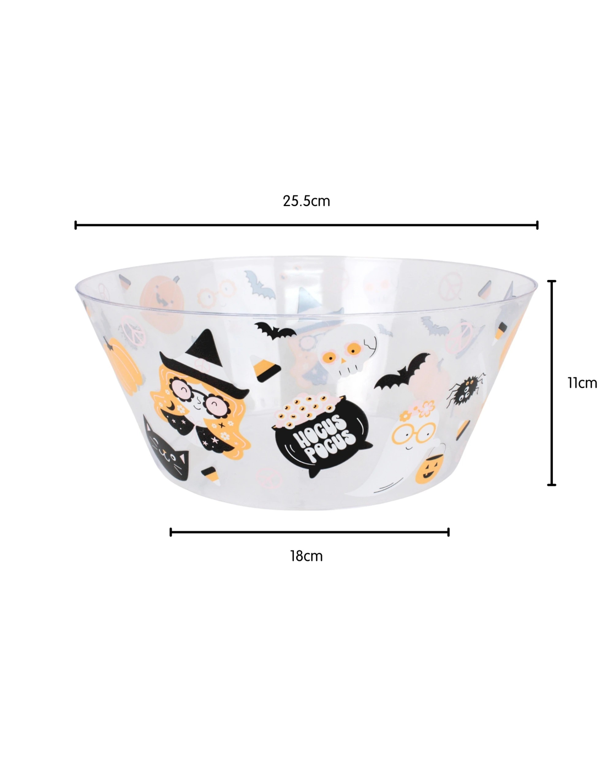 2 Unique Groovy Halloween Snack Bowl - Multi, 2 of 3