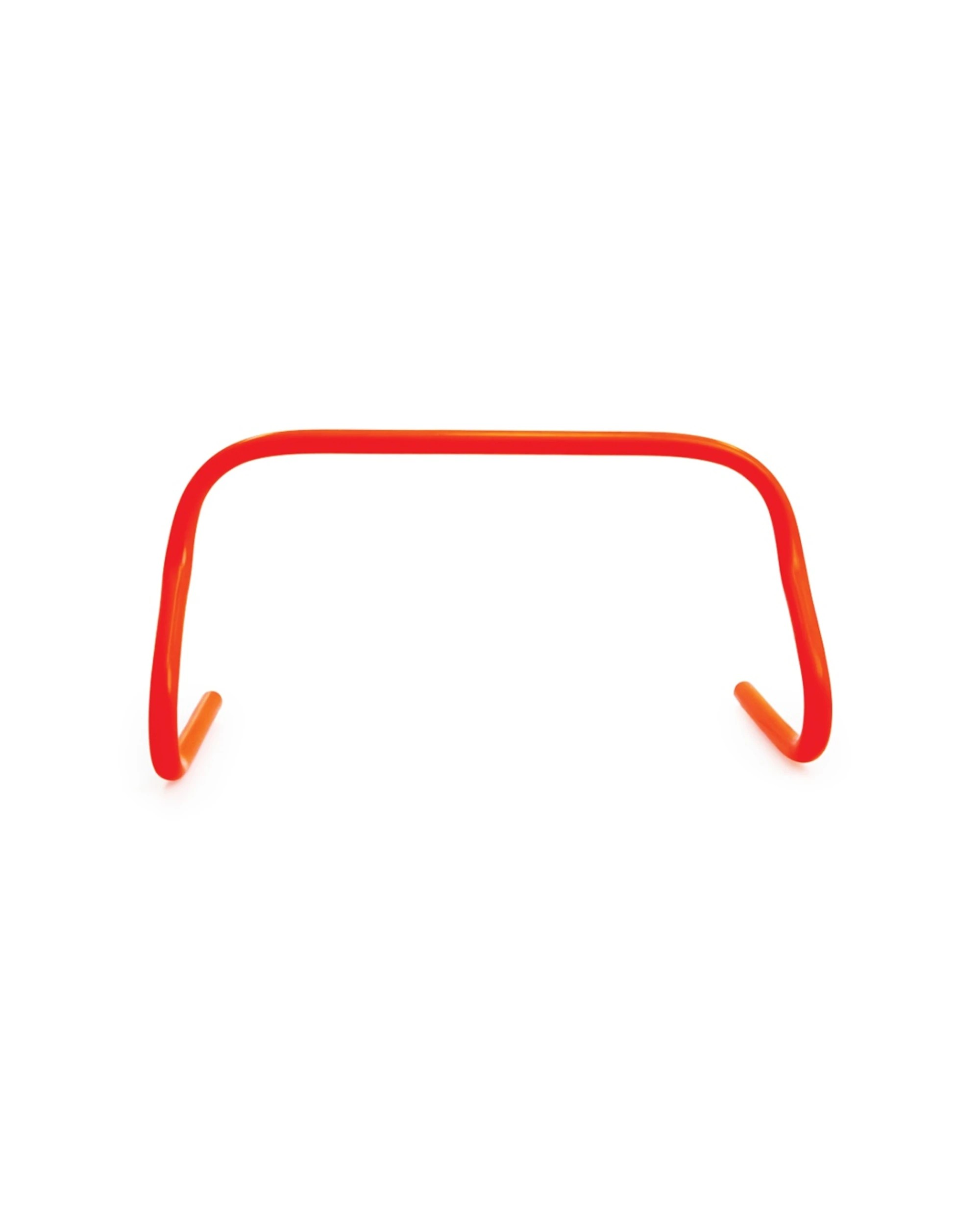 2 Victor Sports Mini Agility Hurdle Heavy Duty Equipment Adjustable 23cm - Orange, 2 of 2