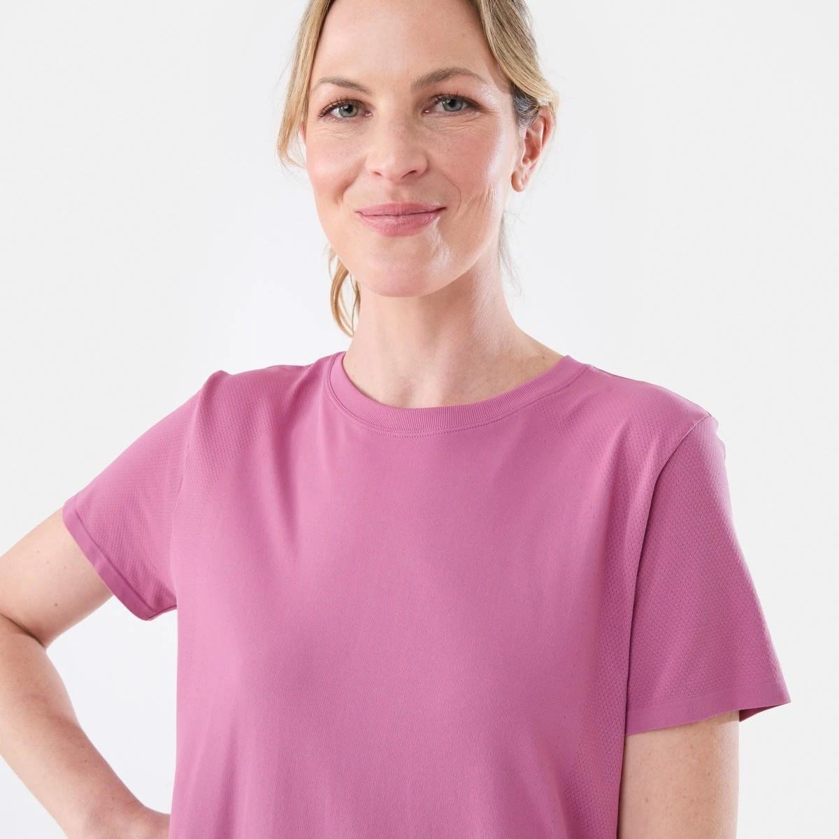 4 Active Womens Seamfree Crew Neck T-shirt EVOLET, 4 of 6
