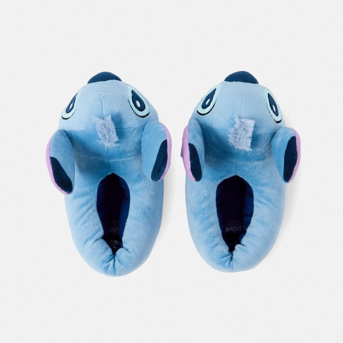 3 Senior Disney Lilo & Stitch License Slippers Blue Lilo, 3 of 3