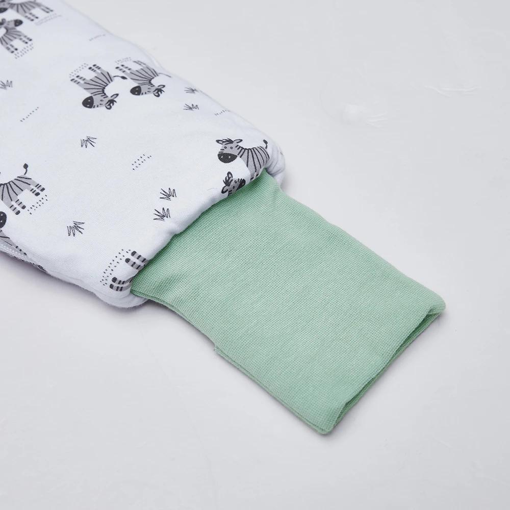 6 Snugtime Lined Footless Padded Blanket Sleeper Zebra size 2 ZEBRA, 6 of 7