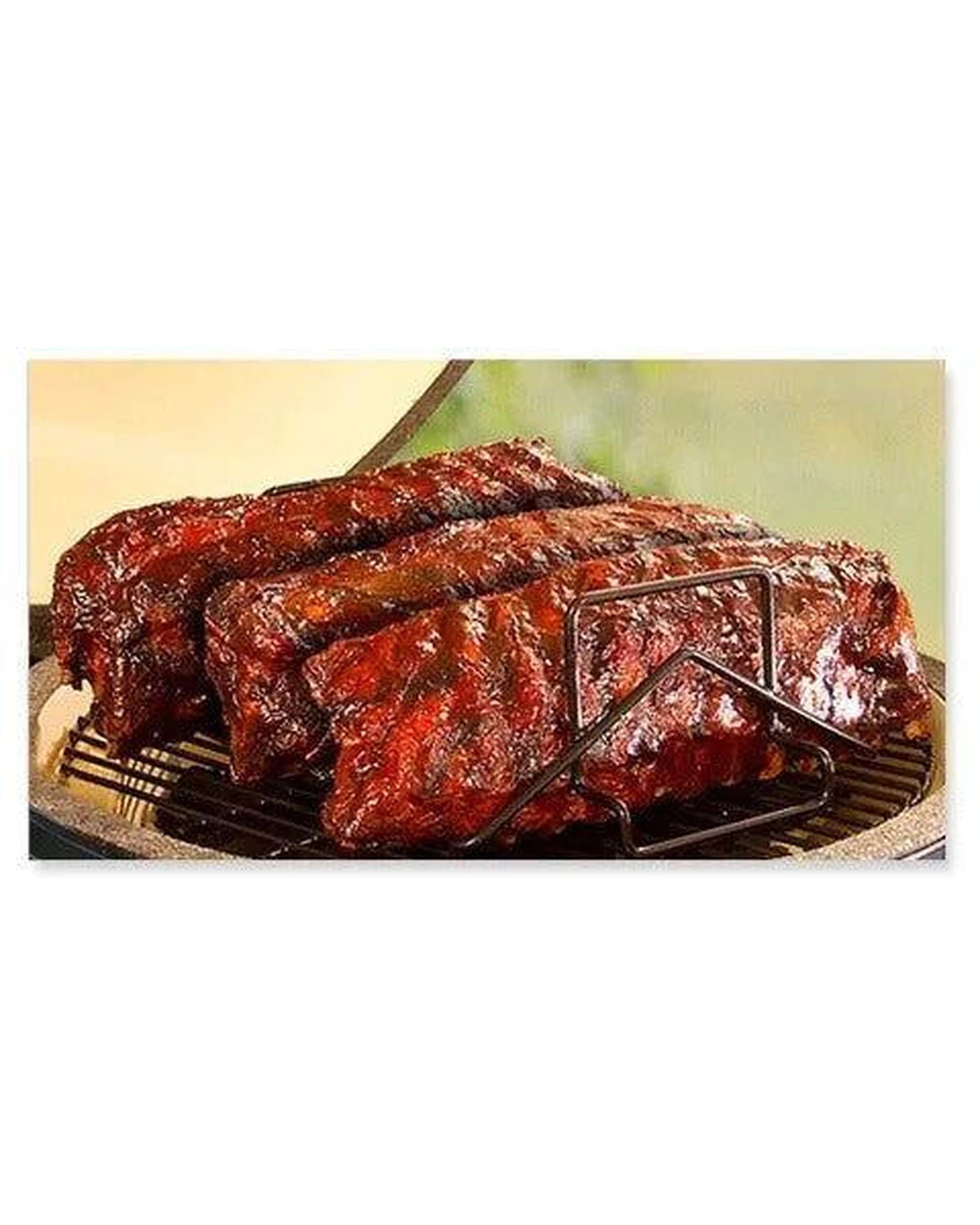 3 Flaming Coals Rib Rack - Reversible Non Stick, 3 of 10