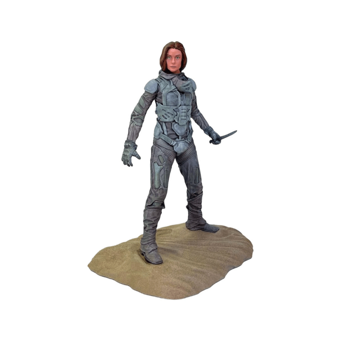 1 Dune Lady Jessica Action Figure 8.9 Inch PVC Sci-Fi Collectible Textured Base
 - grey, 1 of 3