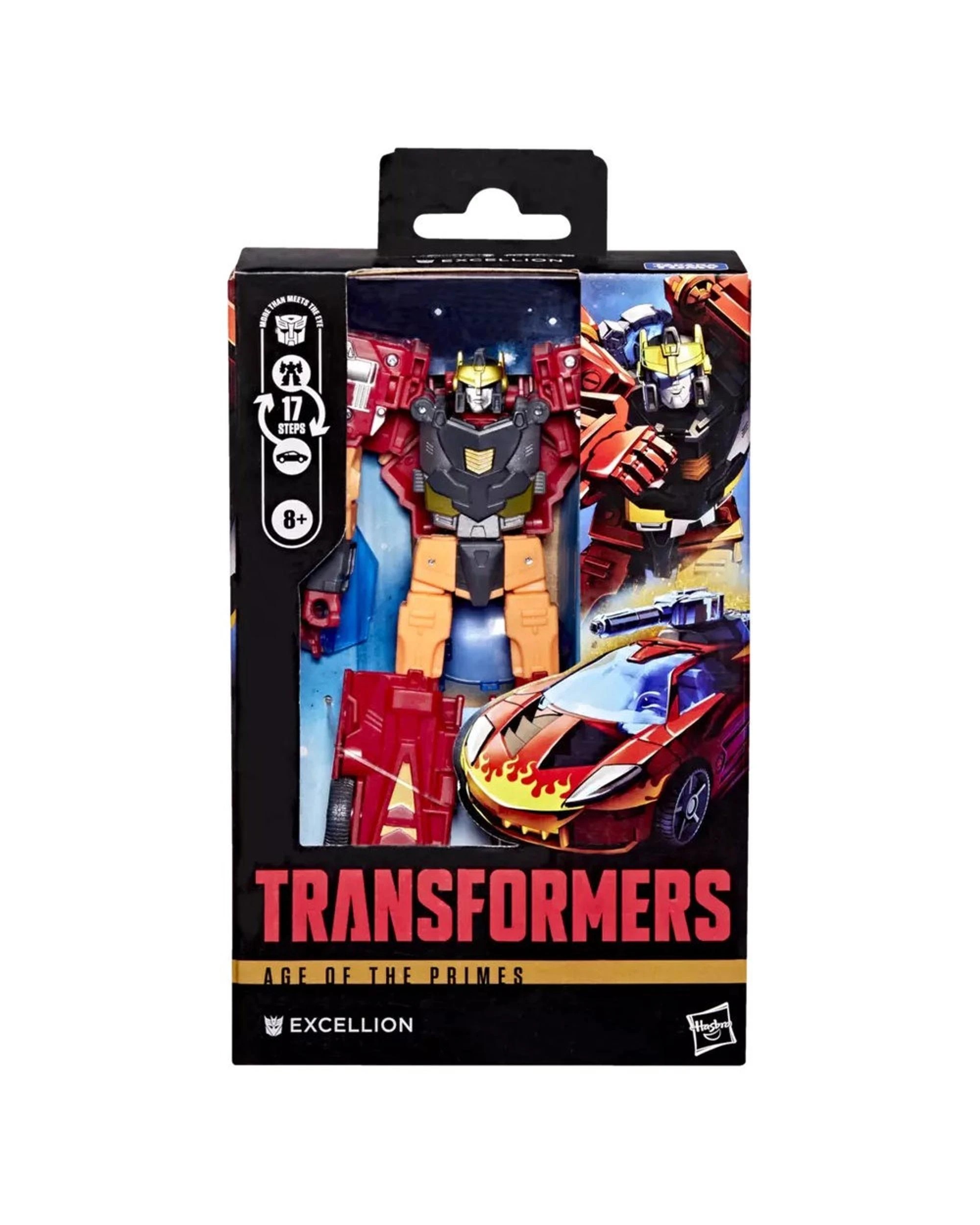 1 Transformers Age of the Primes Deluxe Class: Cybertron Excellion Action Figure, 1 of 4