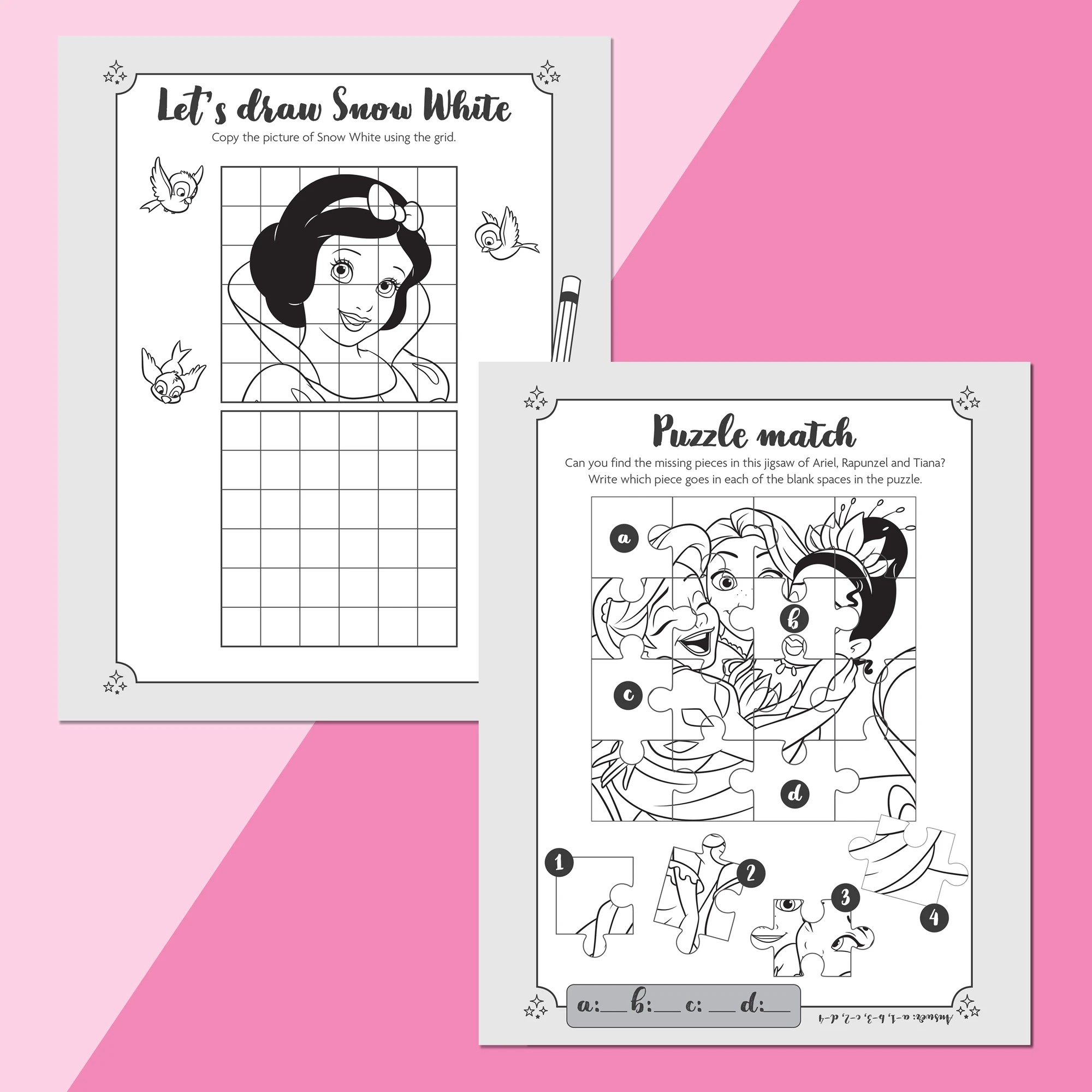 4 Disney Princess: Scratch Surprise - Book, 4 of 5