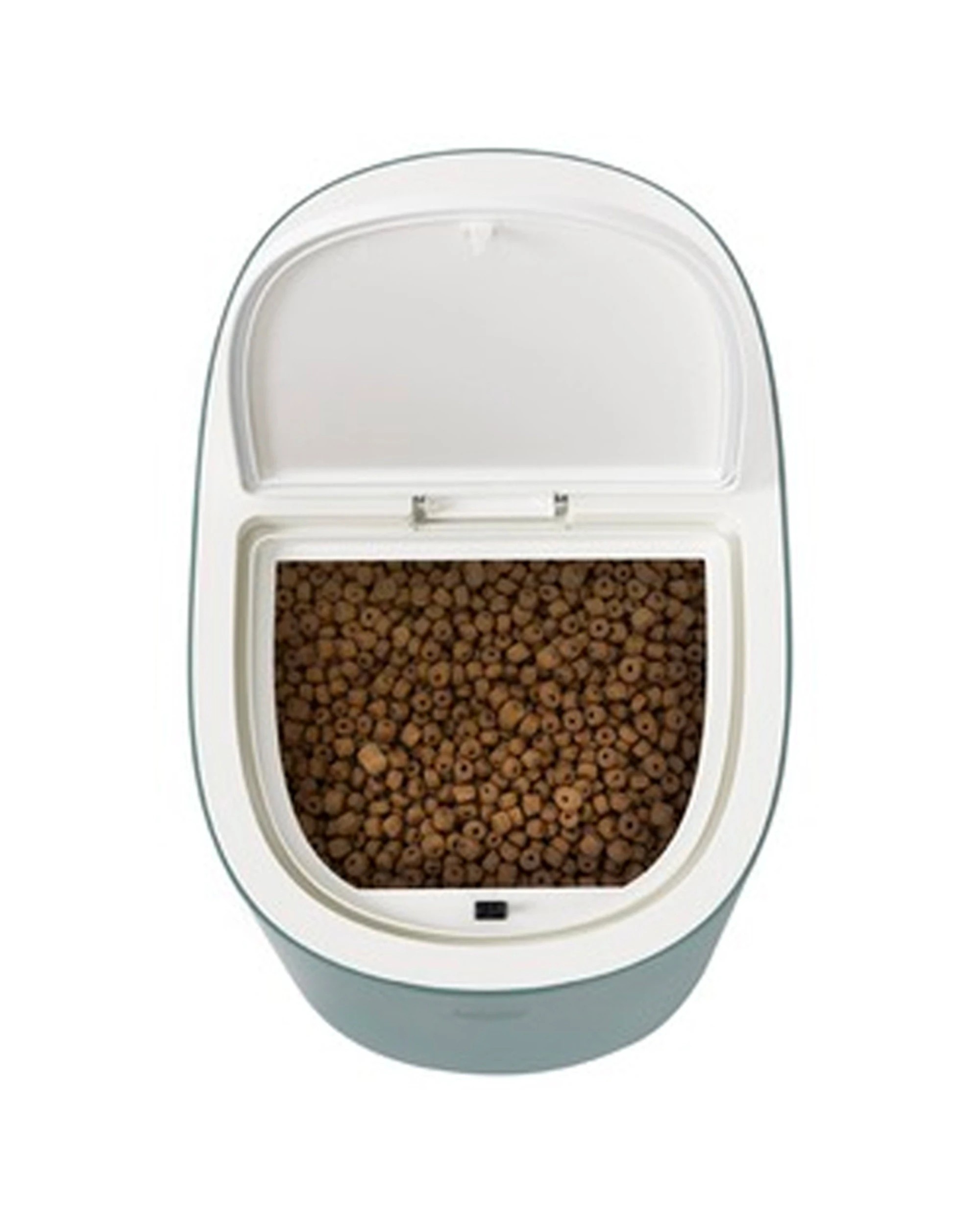 2 M-pets 6kg Push Open Seal Fresh Pet Food Storage Container Green
 - Green, 2 of 3