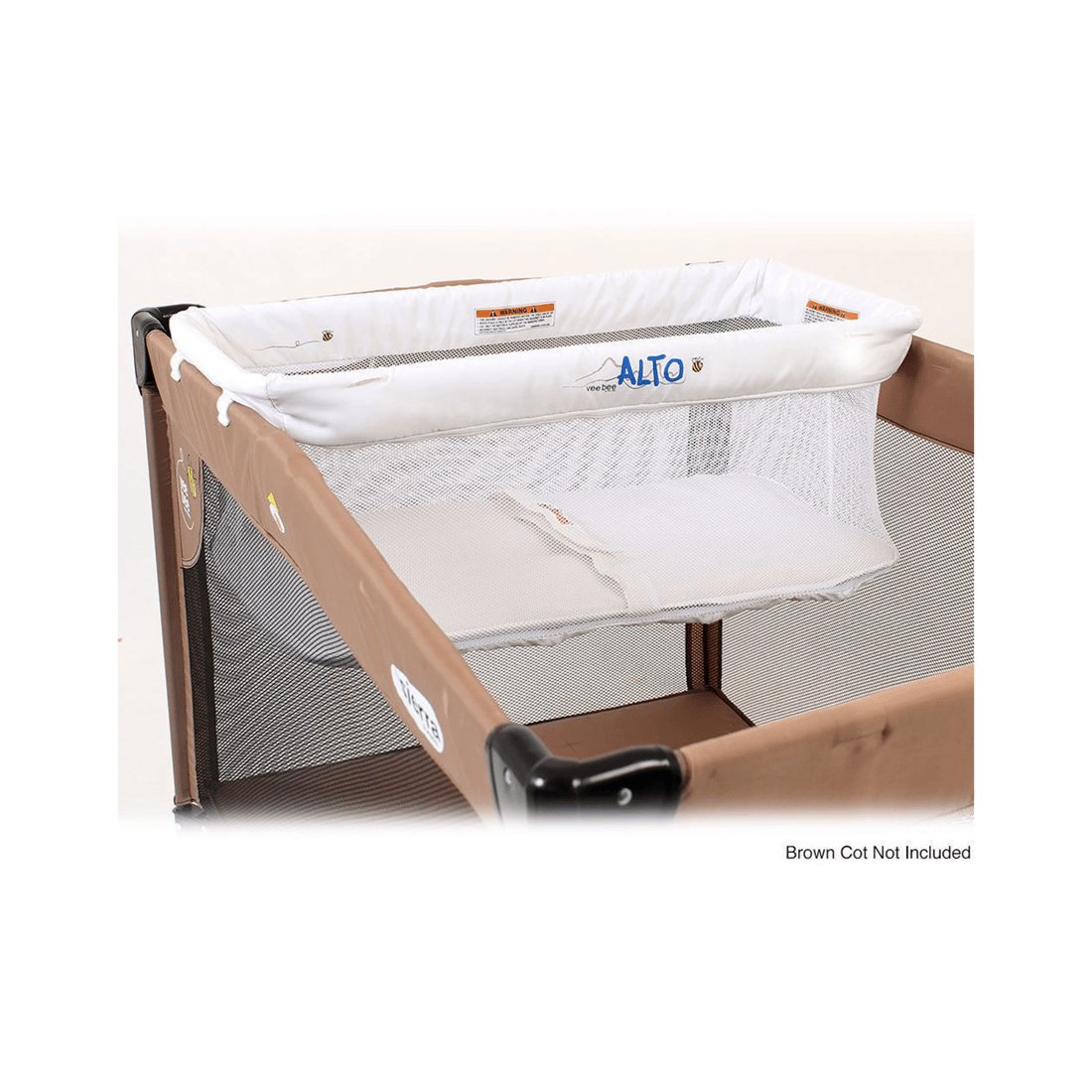 1 Vee Bee Alto Suspension Cradle
 - White, 1 of 2