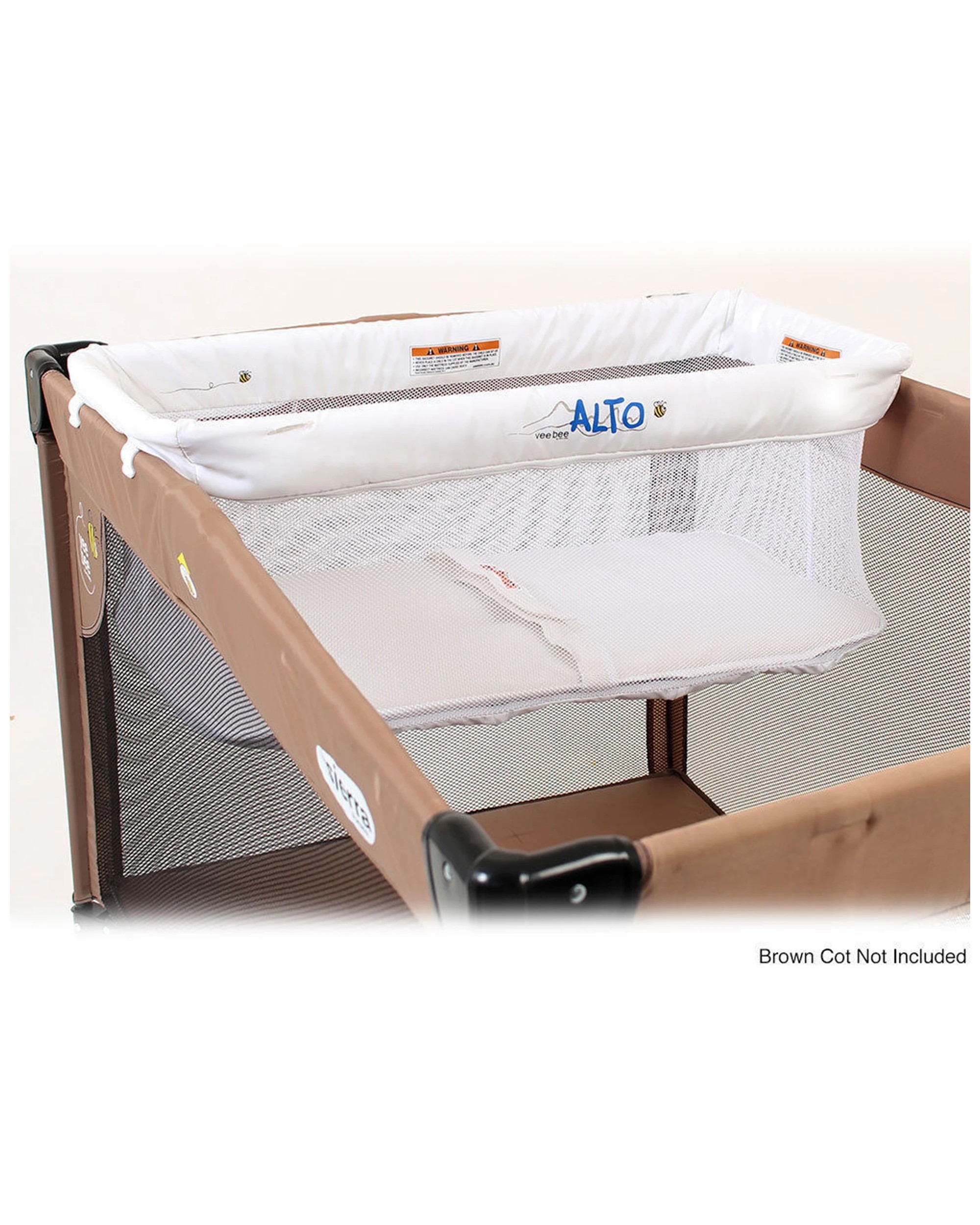 1 Vee Bee Alto Suspension Cradle
 - White, 1 of 2