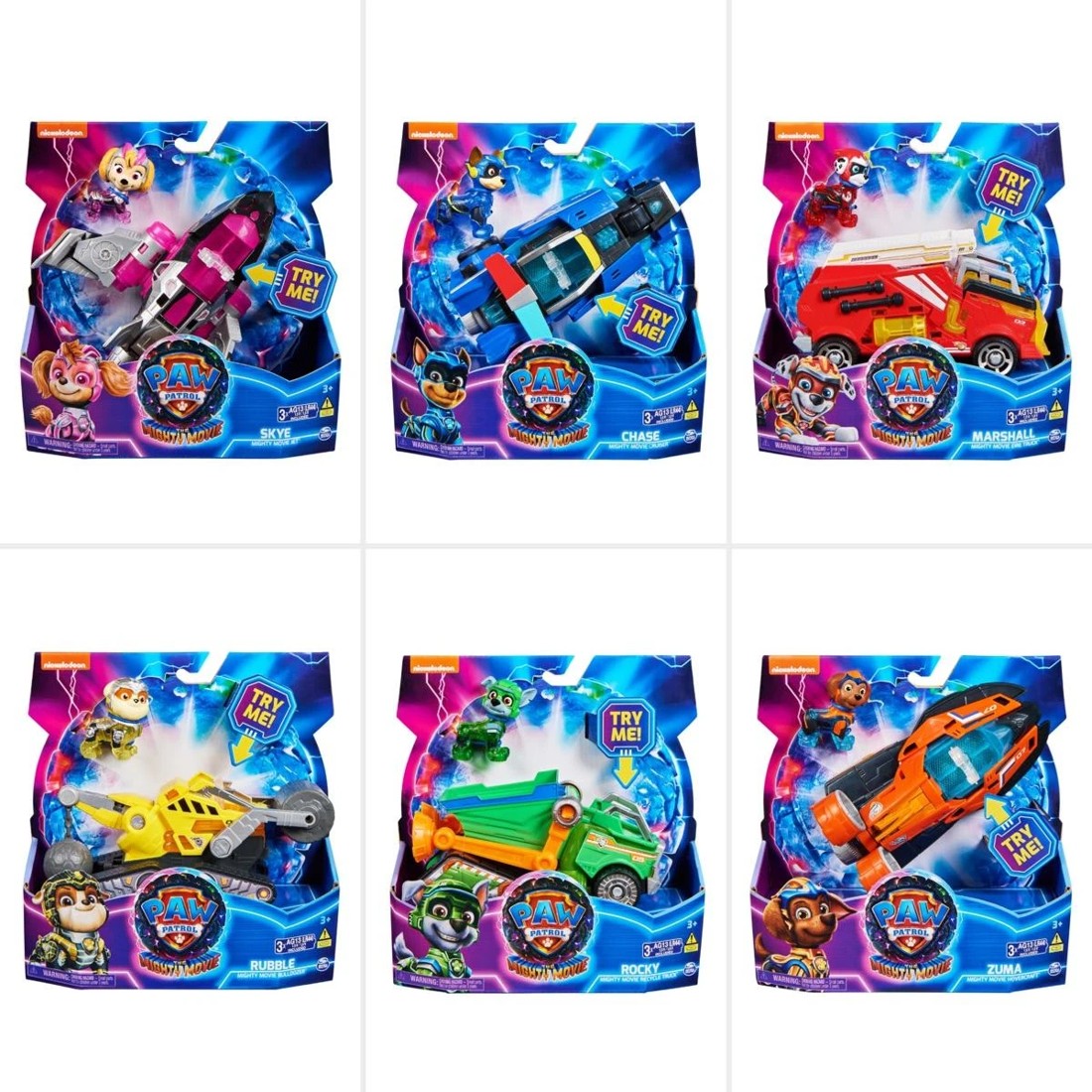 1 Nickelodeon PAW Patrol The Mighty Movie Themed Vehicle - Assorted, 1 of 10