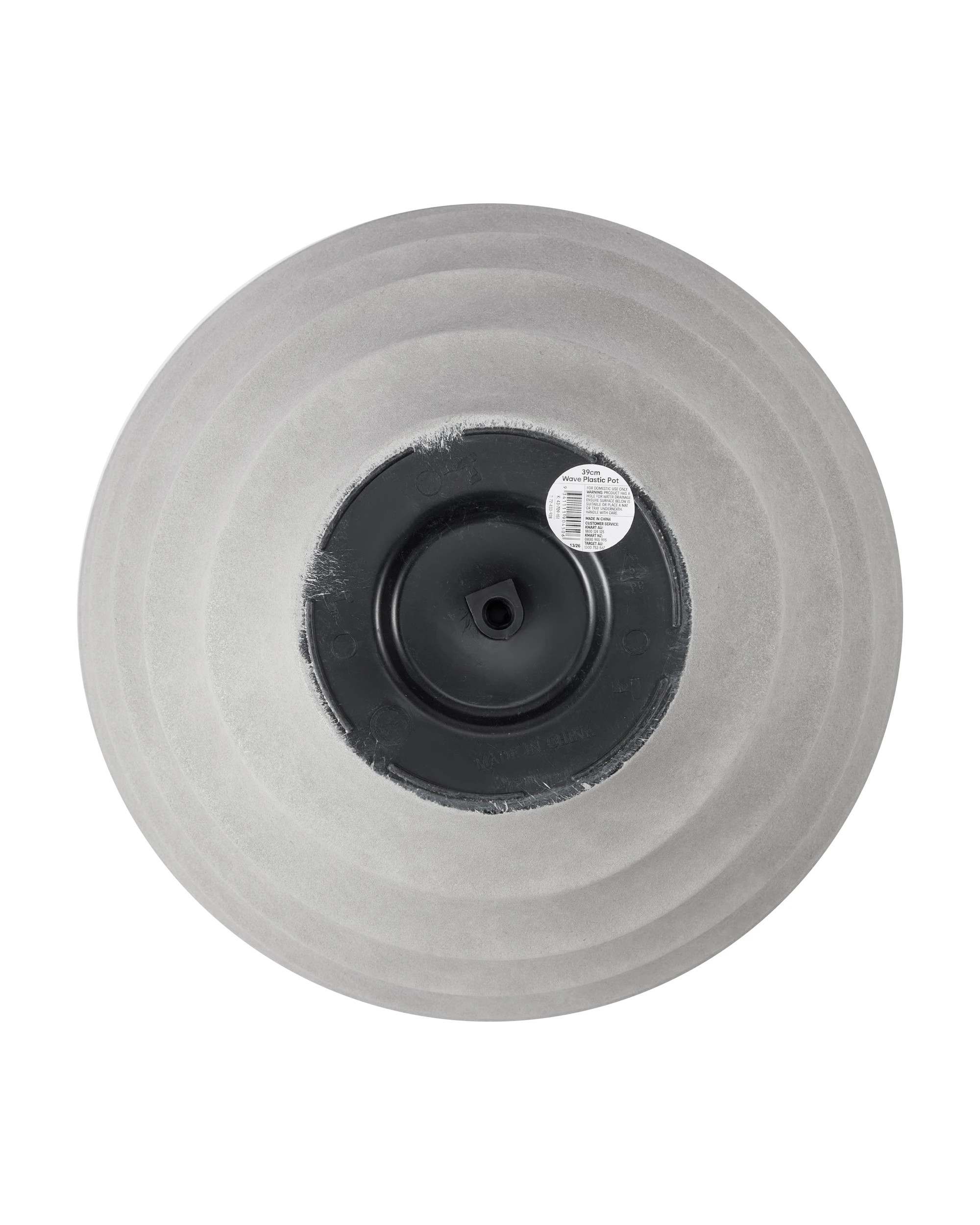 3 39cm Wave Plastic Pot, 3 of 3