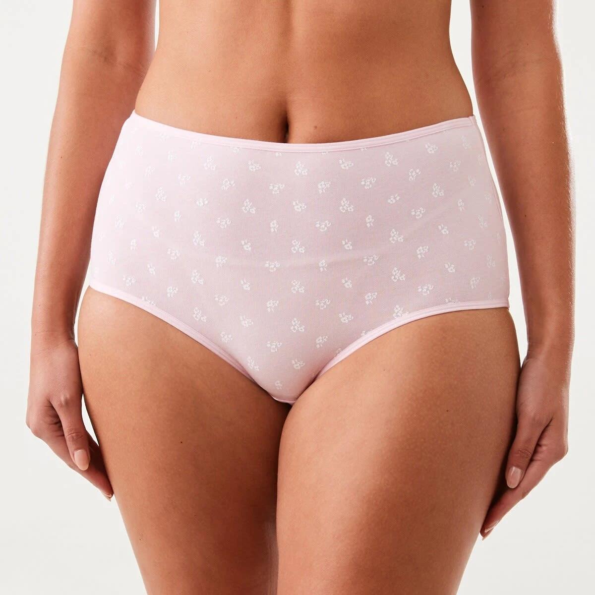 3 5 Pack Cotton Stretch Full Briefs BLACK DITSY MULTI, 3 of 10