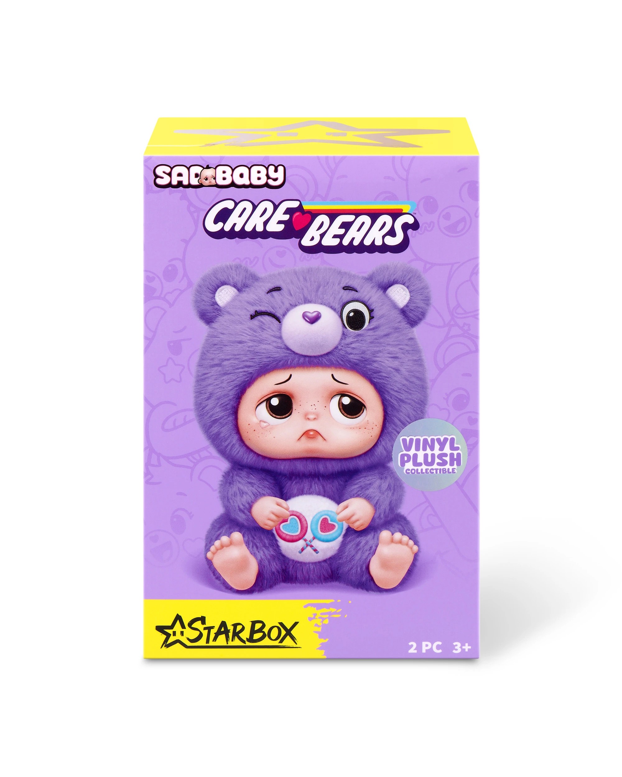2 B. toys Starbox Sad Baby Care Bears by Starbox - Assorted - Multi, 2 of 10