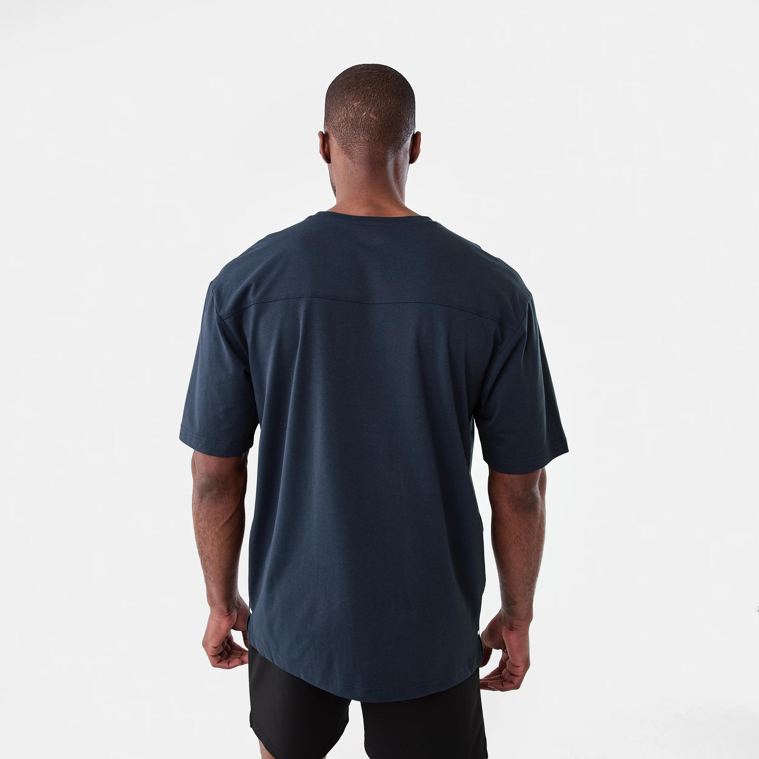 3 Active Mens Oversized Training T-shirt SHADE NAVY, 3 of 6
