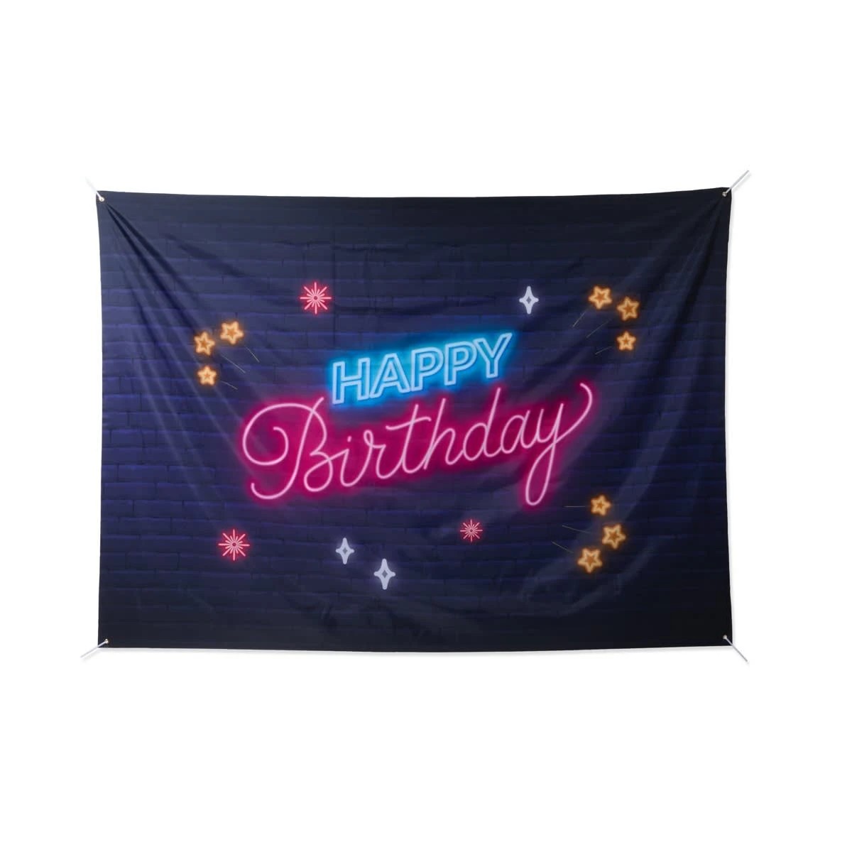 2 Happy Birthday Printed Backdrop, 2 of 7