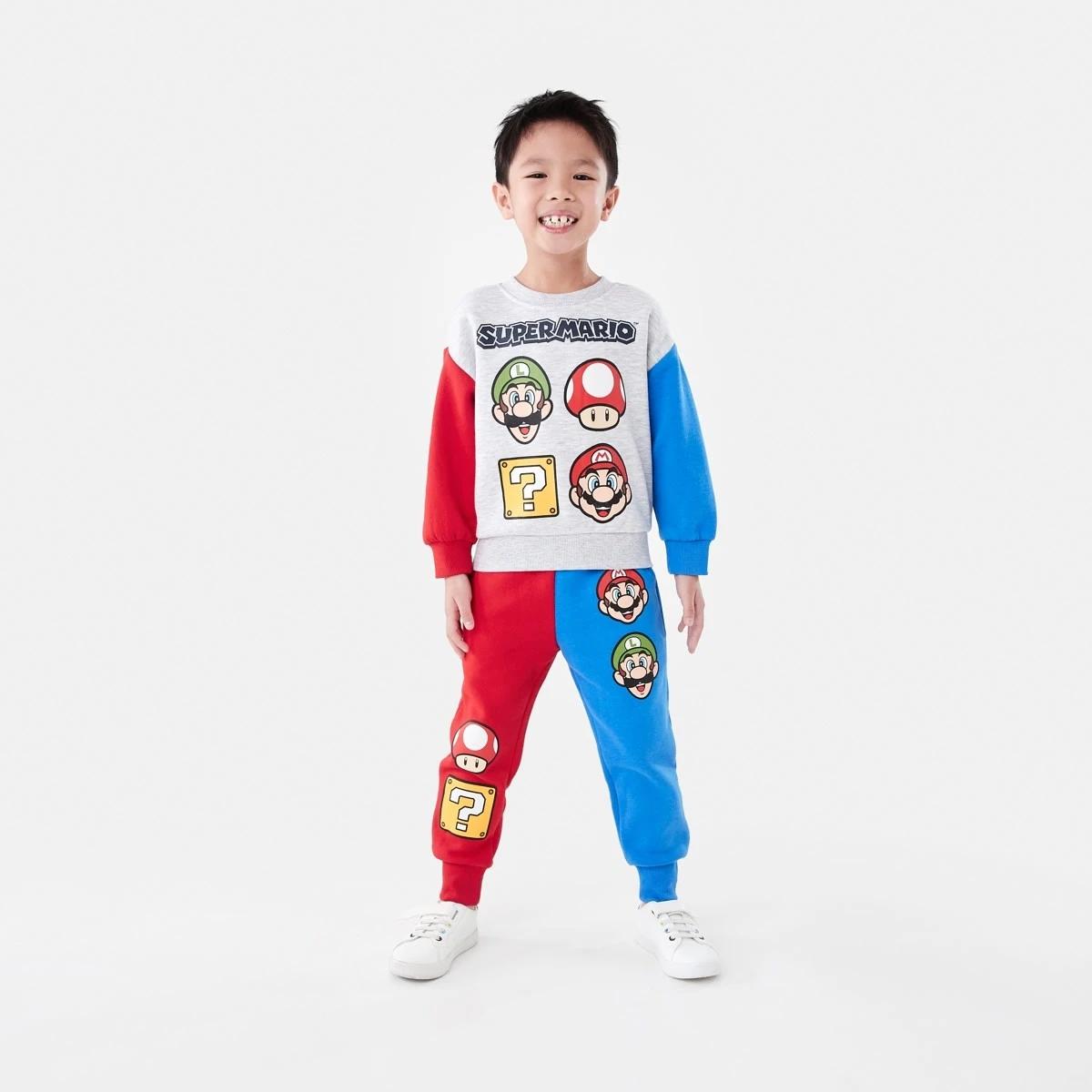 7 Super Mario License Printed Trackpants Mario, 7 of 10