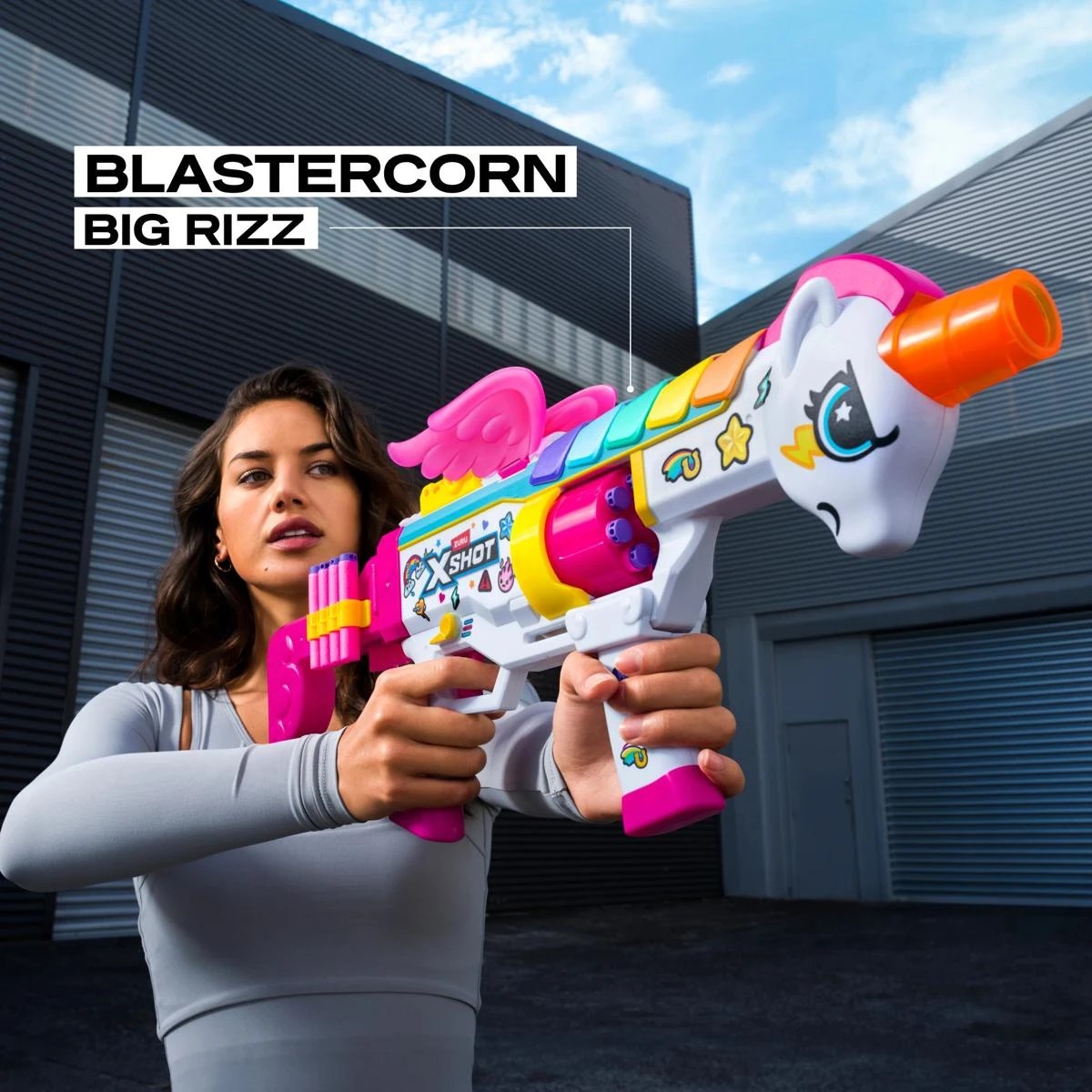 4 XSHOT Big Rizz Blastercorn by ZURU, 4 of 8