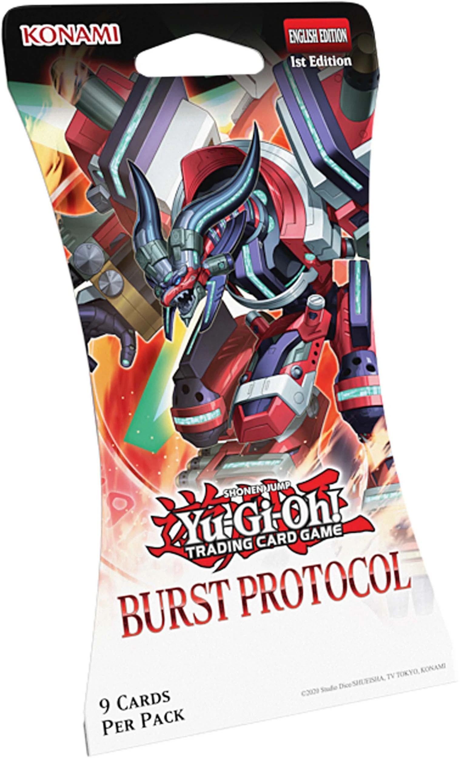 3 Konami Shonen Jump Yu-Gi-Oh! Trading Card Game: Burst Protocol 9 Card Blister, 3 of 3