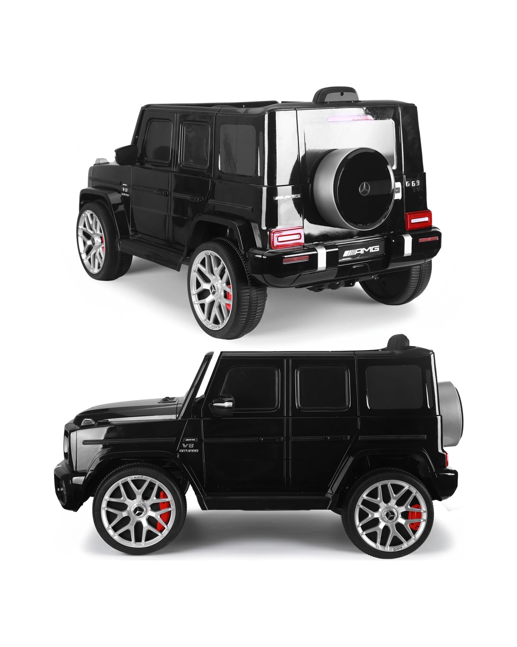 2 Kahuna Mercedes Benz AMG G63 Kids Electric Ride-On Car with Remote Control - Black, 2 of 6