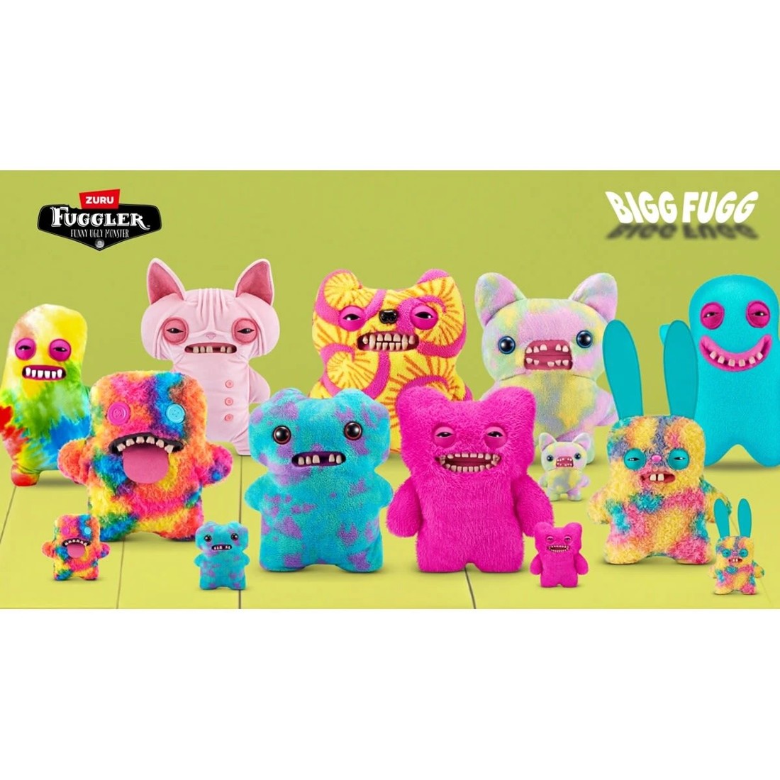2 Zuru Big Fugg Fuggler Funny Ugly Monster - Assorted, 2 of 2