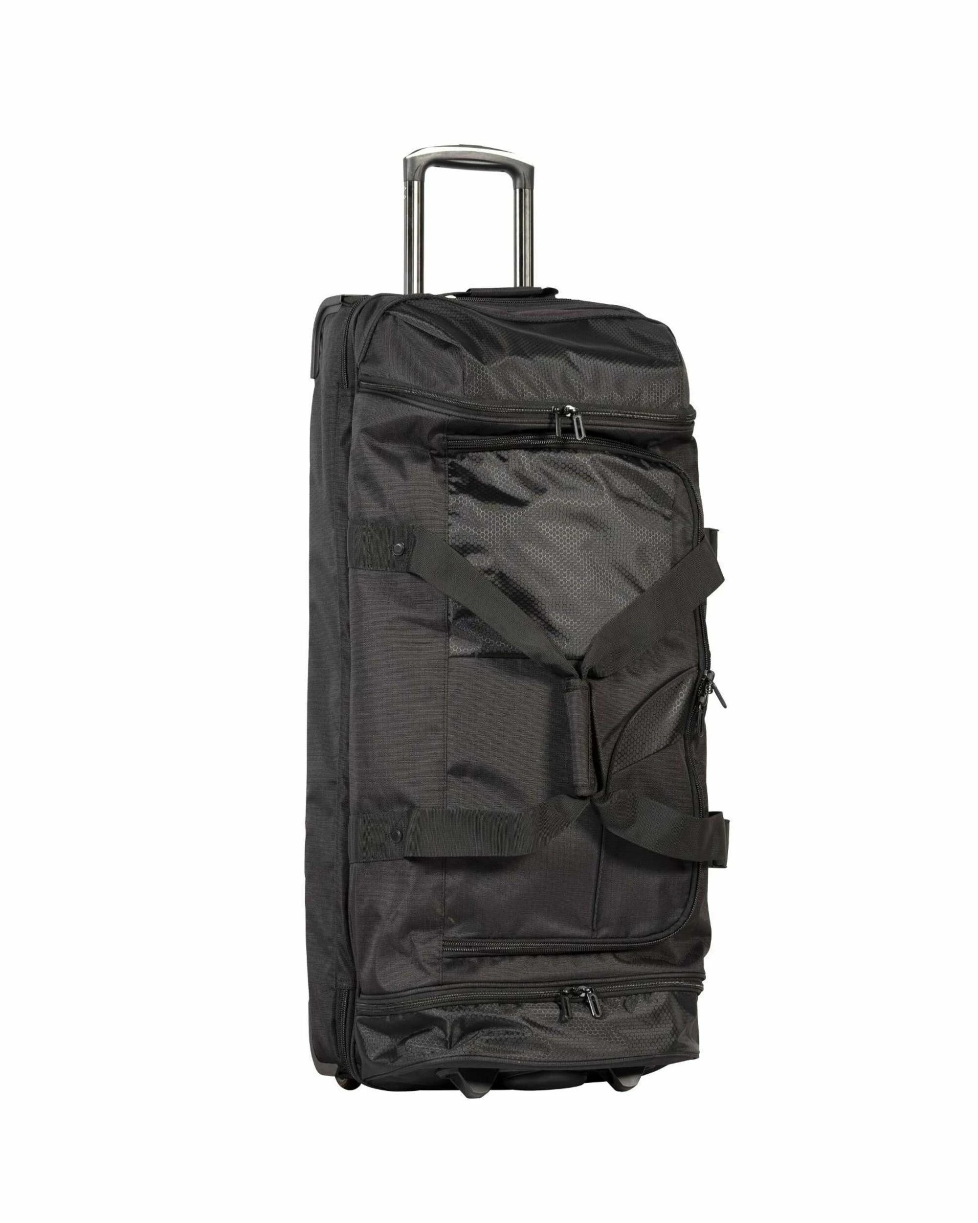 2 Delphin Corfu 2 Large Wheeled Duffle Bag - 110L - Black, 2 of 5