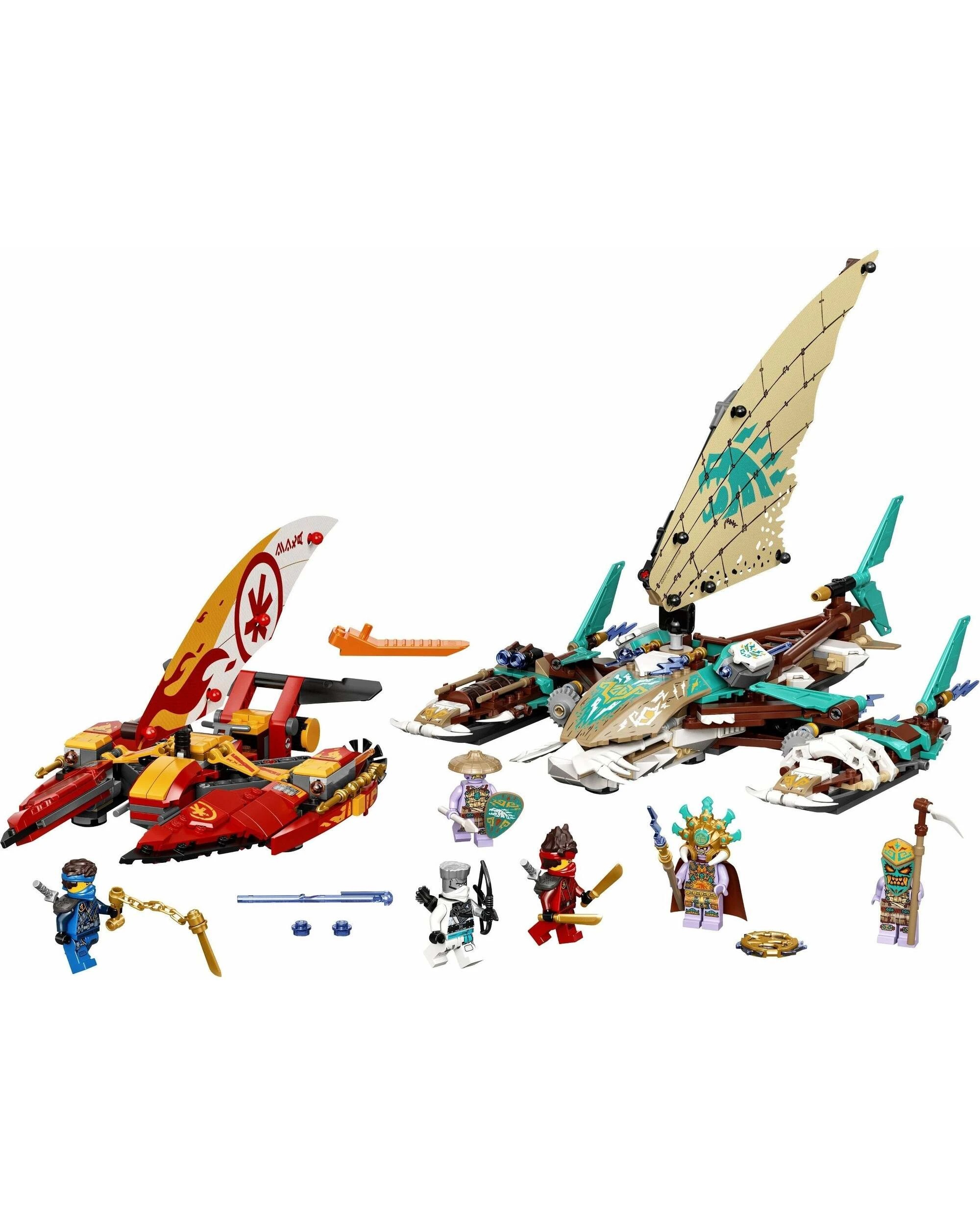 3 LEGO 71748 NINJAGO Catamaran Sea Battle, 3 of 5