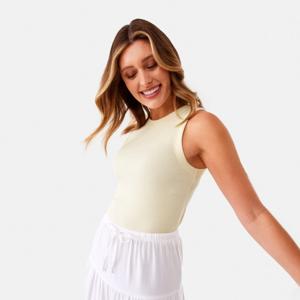 Sleeveless Rib Tank