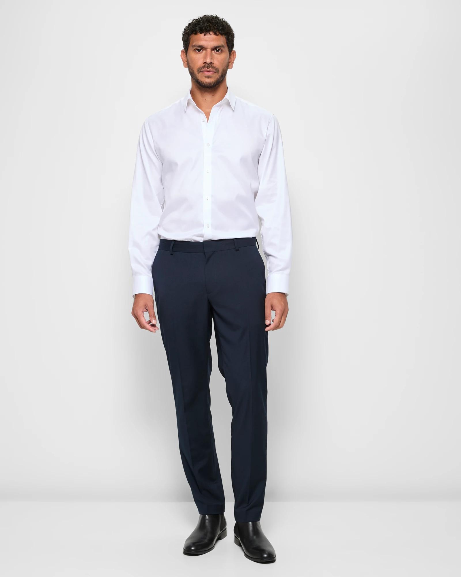 2 Long Sleeve Textured Shirt - Preview WHITE, 2 of 5