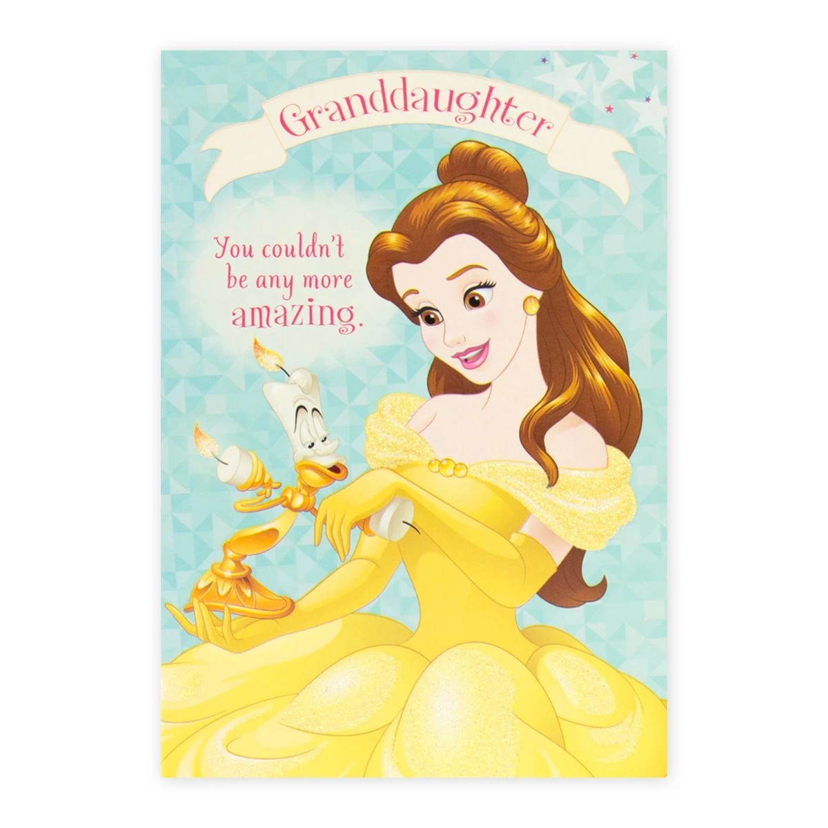 3 Connections from Hallmark Disney Princess Birthday Card For Granddaughter - Belle and Lumiere, 3 of 3