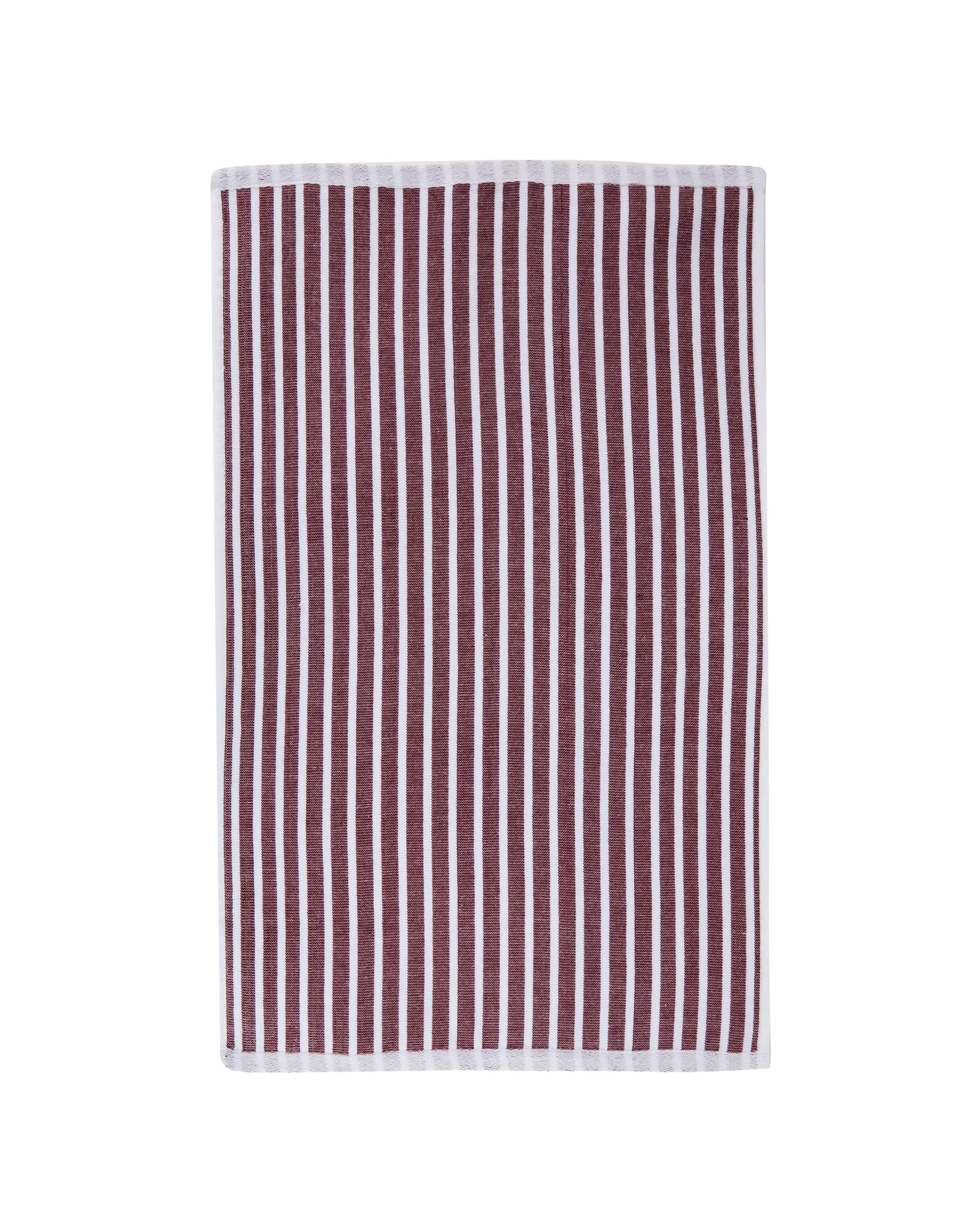 6 4 Pack Lilac Stripe Terry Tea Towels, 6 of 7