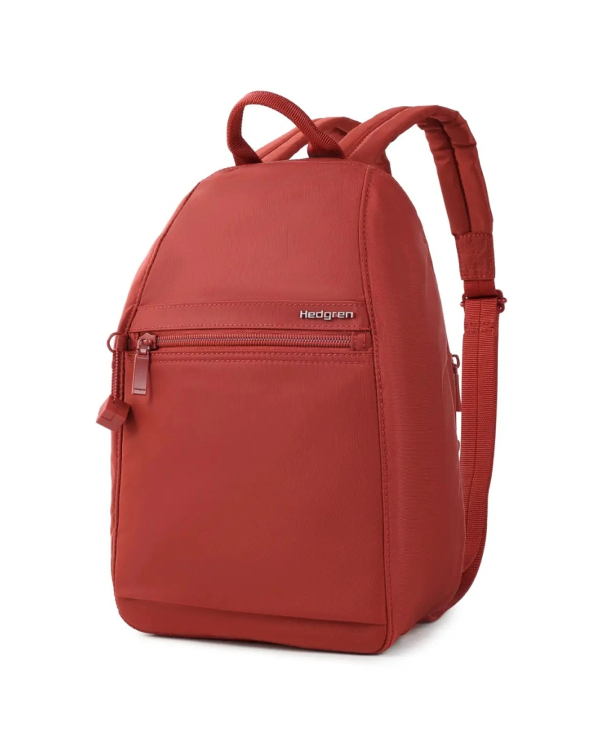 3 Hedgren Vogue Small Travel Backpack RFID Pocket Lightweight Secure Bag Dahlia - Red, 3 of 6