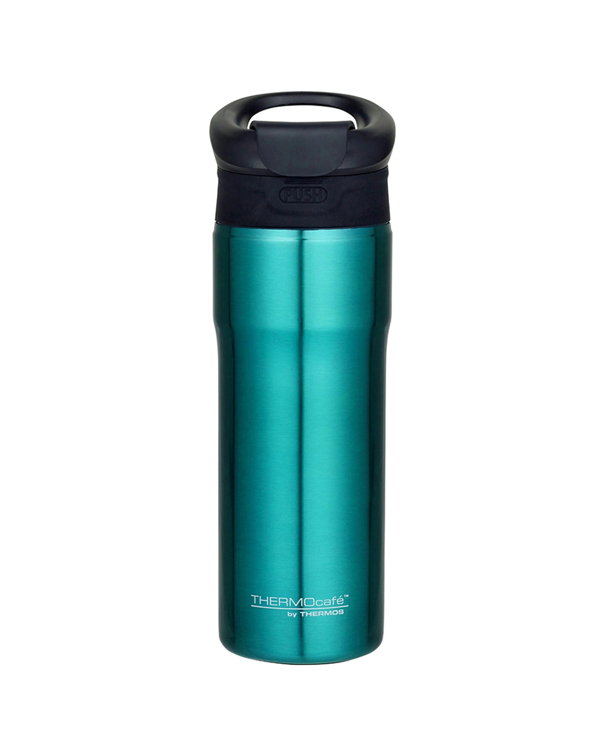 1 Thermocafe Vacuum Insulated Tumbler Portable Travel Mug 450Ml Leakproof - Blue, 1 of 1
