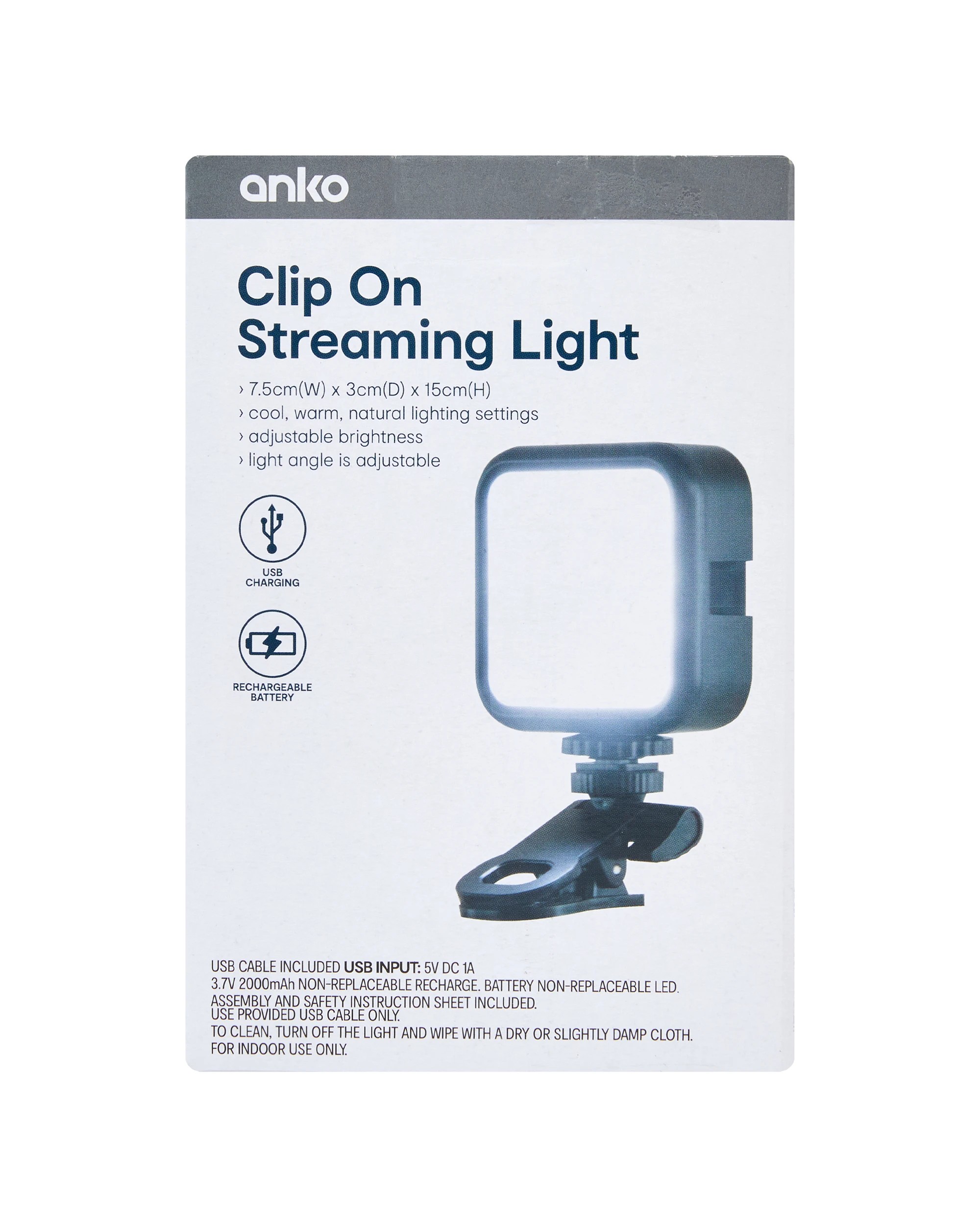 10 Clip-On Streaming Light, 10 of 10