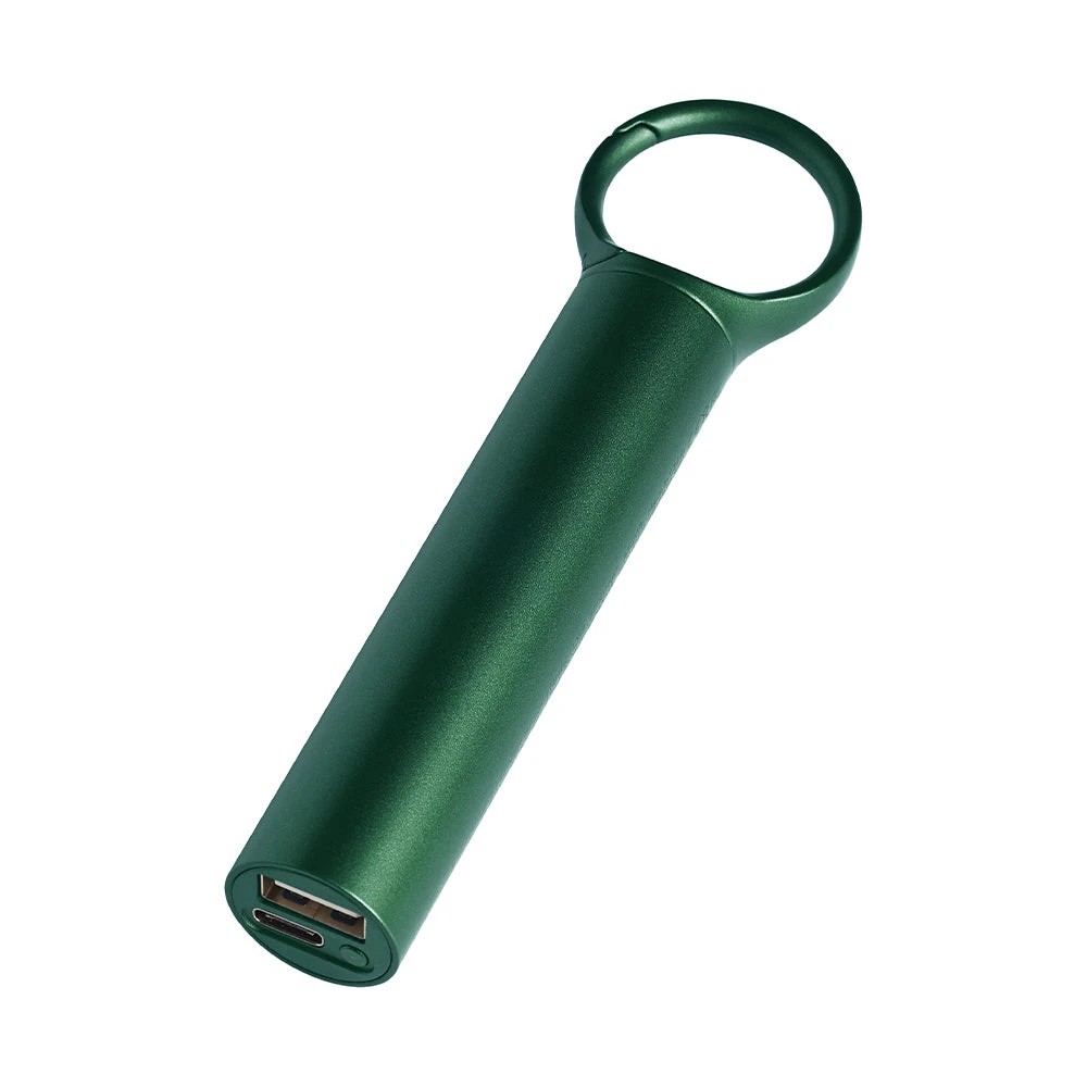 1 Lexon Nomaday 3000 Mah Power Bank With Clip - Green - Green, 1 of 5