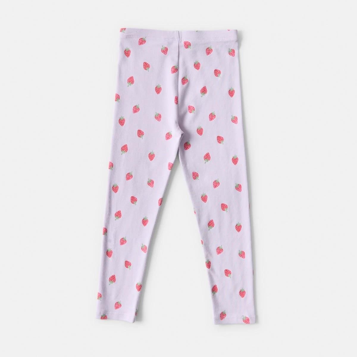 8 Printed Leggings Strawberry, 8 of 8