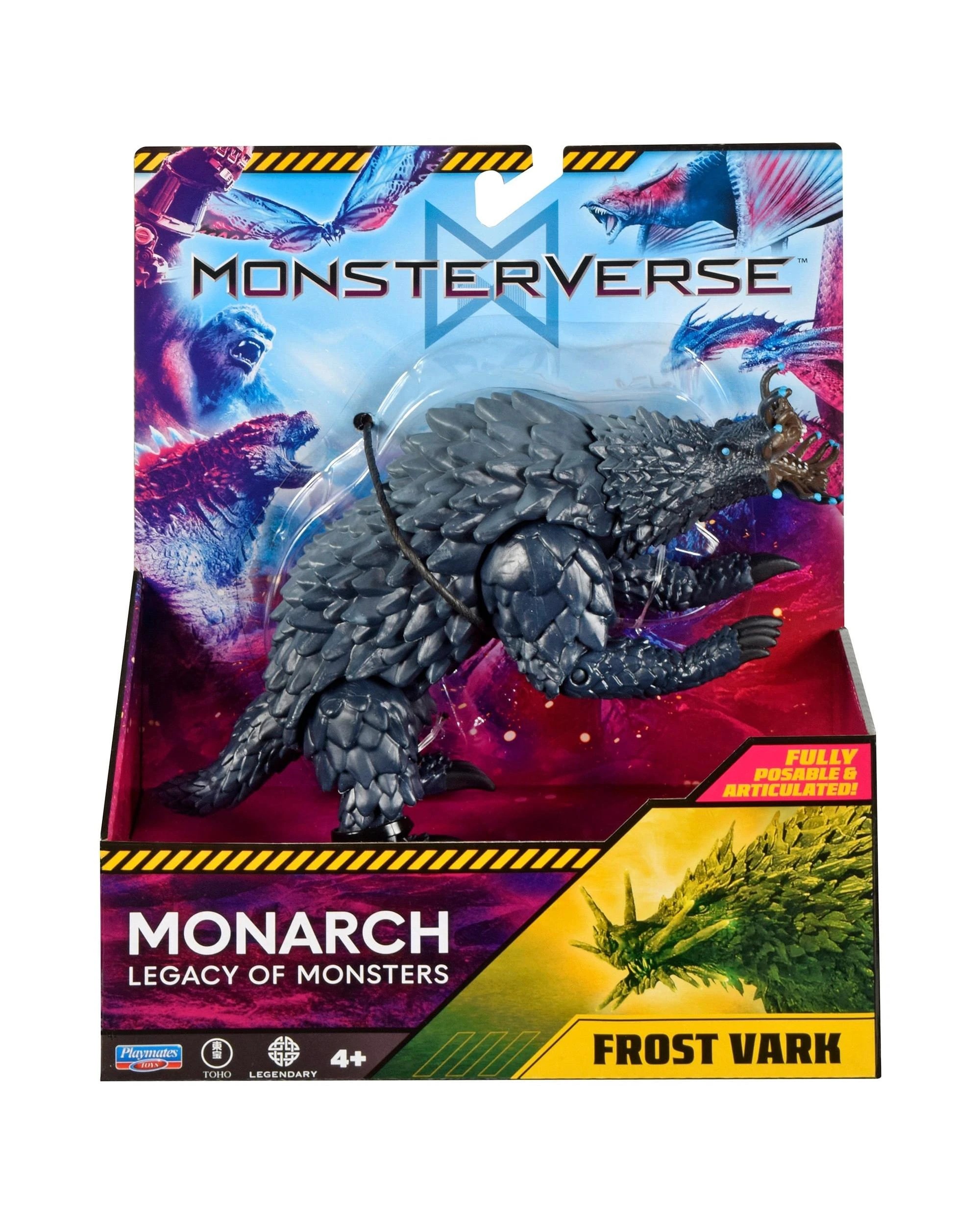 1 MonsterVerse Monarch Legacy of Monsters Frost Vark 6 inch Action Figure, 1 of 6