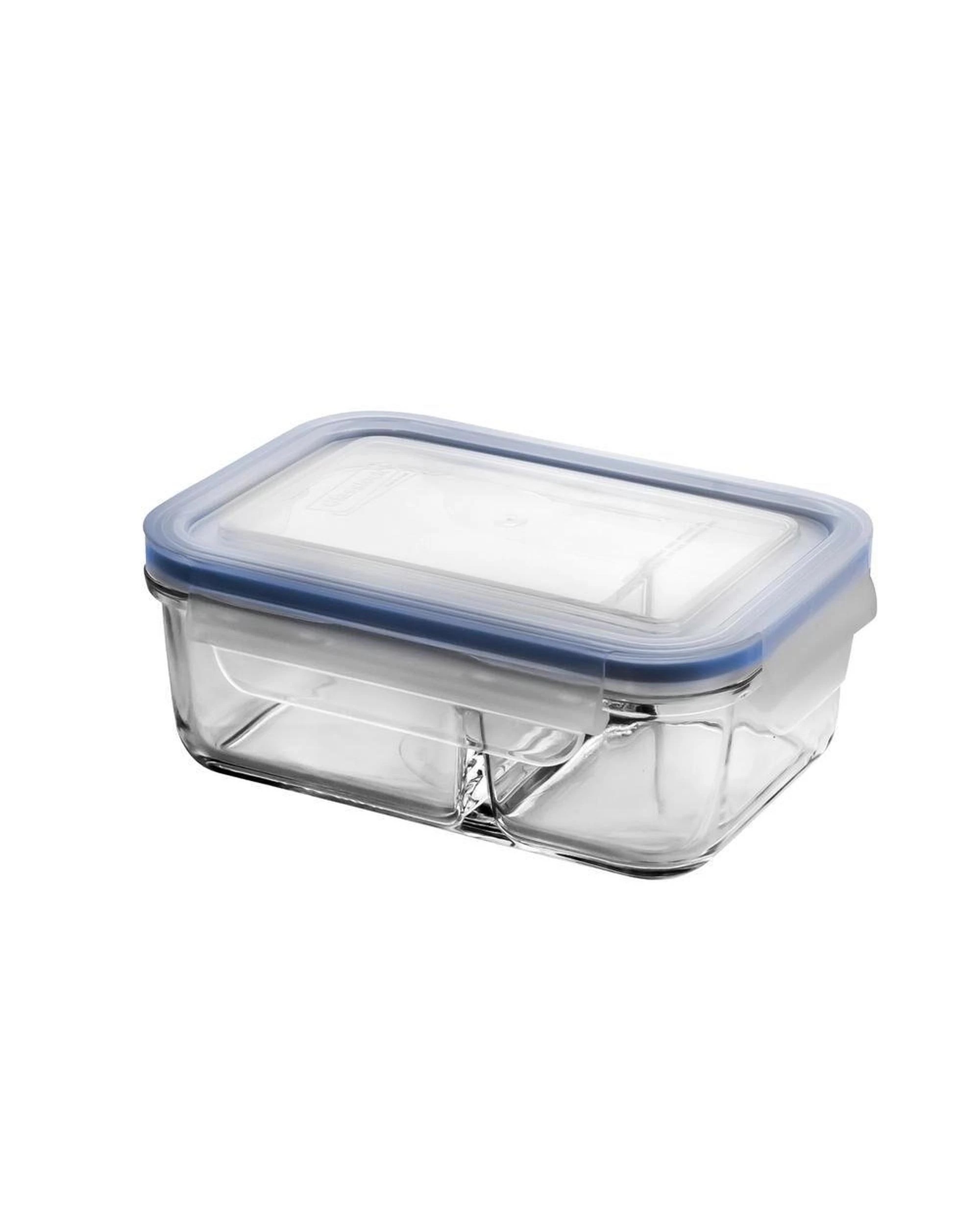 1 Glasslock Duo Tempered Glass Rectangular Container 670ml With Lid, 1 of 1