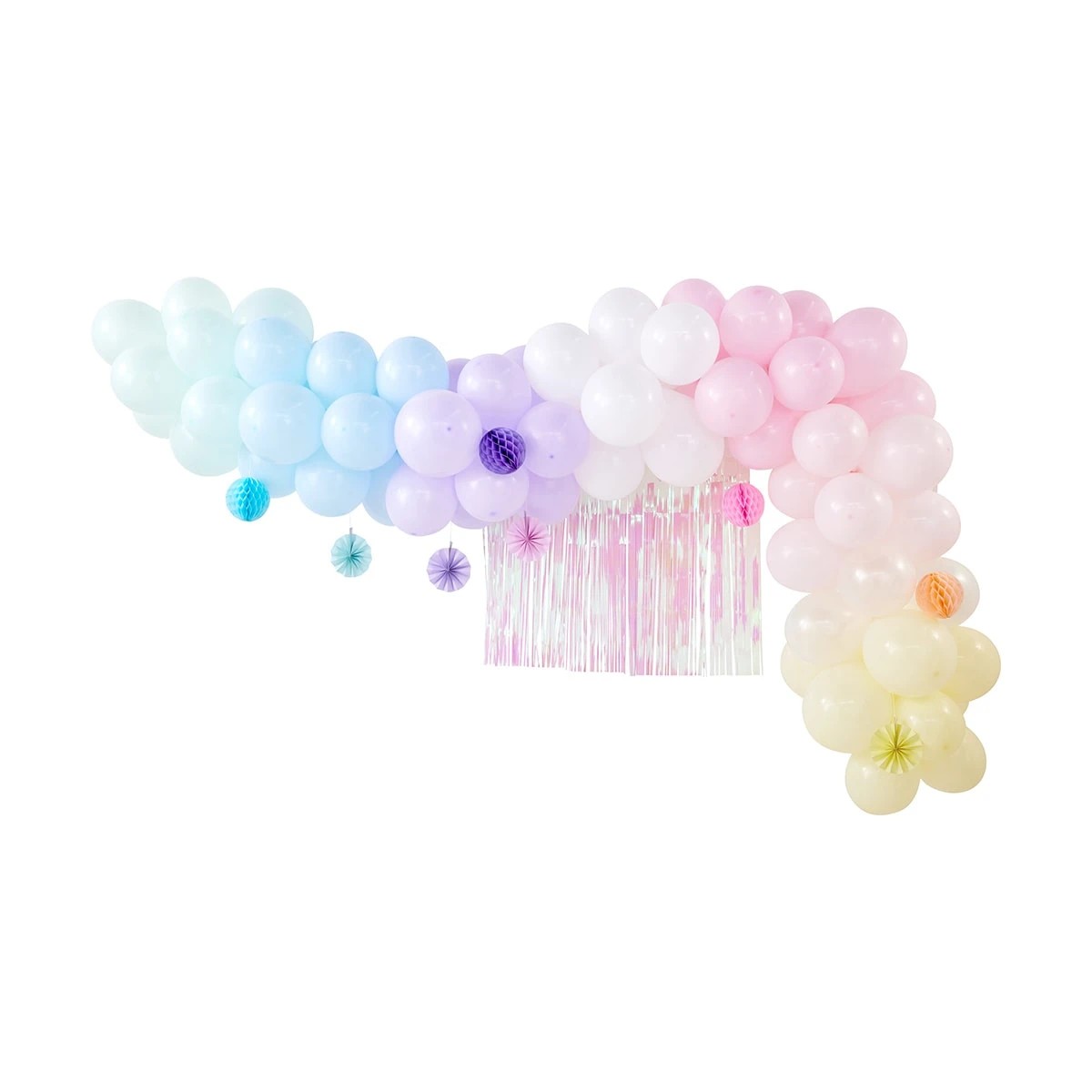 2 Pastel Embellished Mega Balloon Garland, 2 of 8