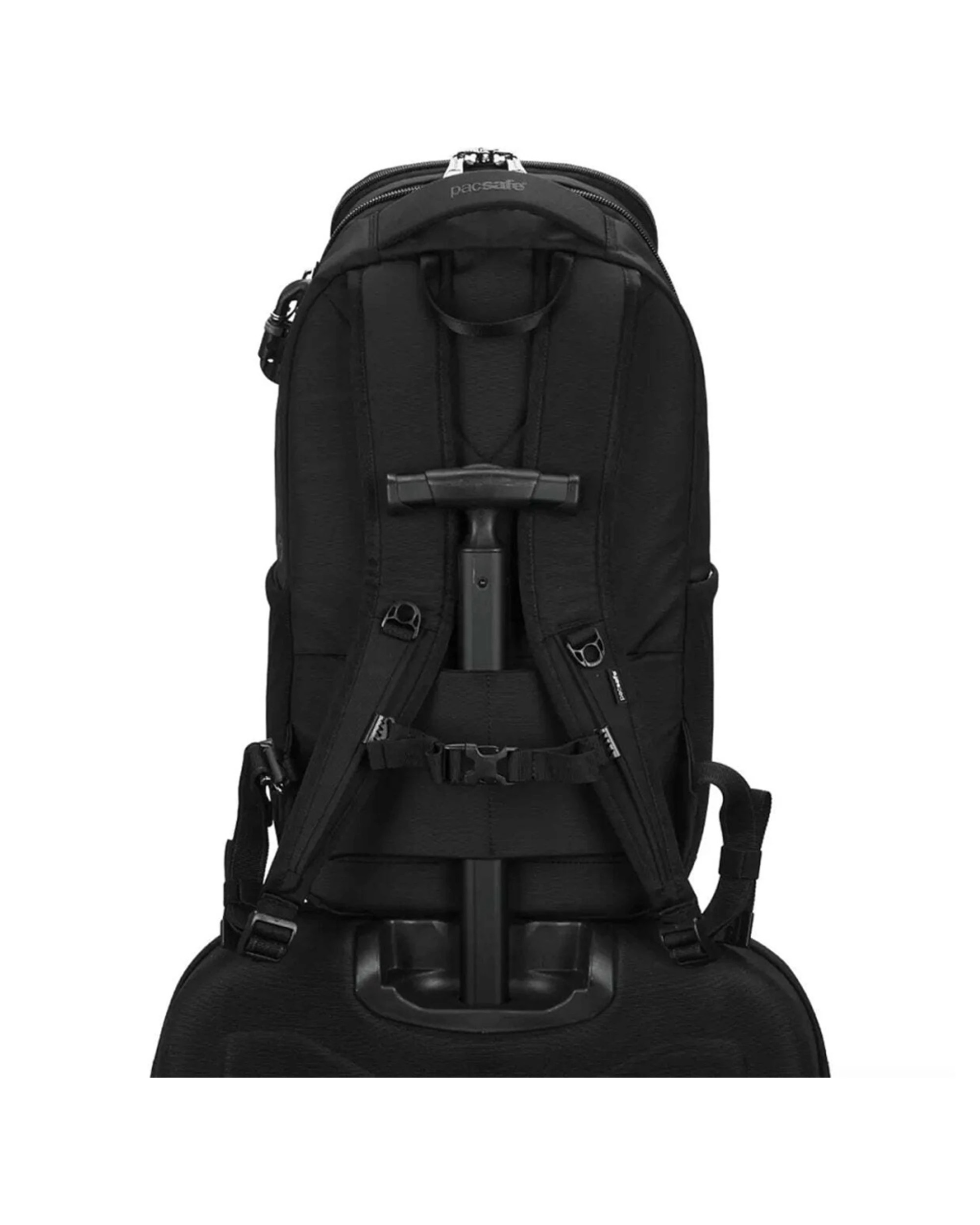 6 Pacsafe EXP Anti-Theft RFID Blocking 16in Laptop Backpack 28L Durable Security Bag - Black, 6 of 8