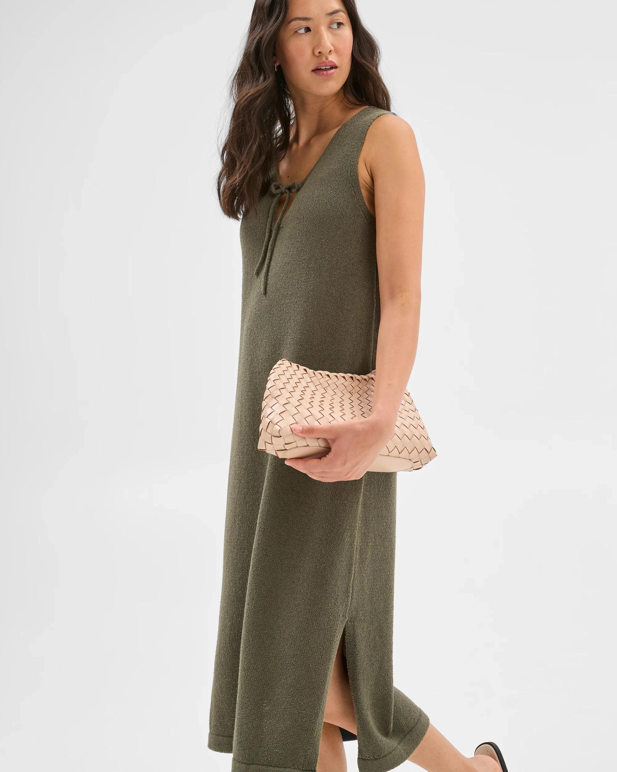 2 Target Australian Cotton Blend Boucle Knit Midi Dress WILLOW, 2 of 6