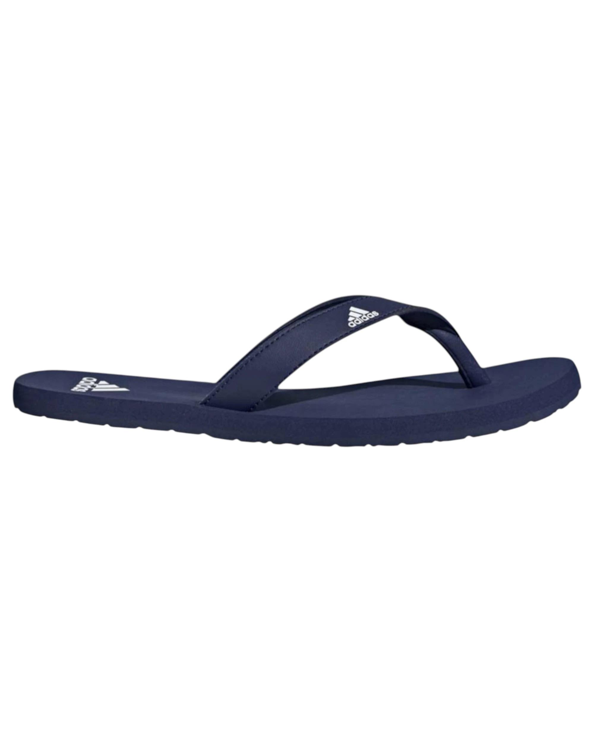 1 Adidas Mens Dark Blue/White Eezay Flip Flop Casual Thongs DARK BLUE/WHITE/DARK BLUE, 1 of 7