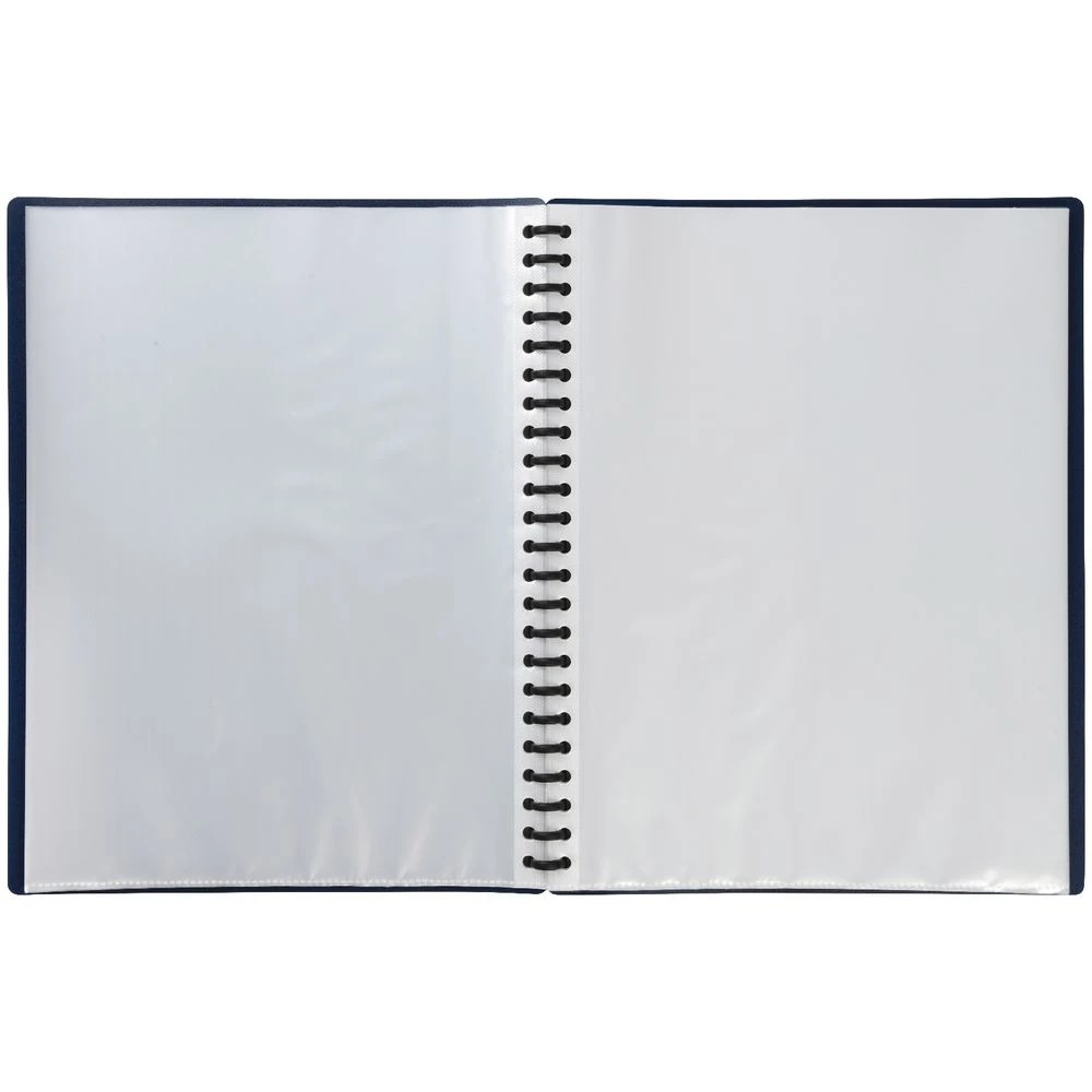 2 J.Burrows Refillable Display Book 60 Pockets Navy, 2 of 3