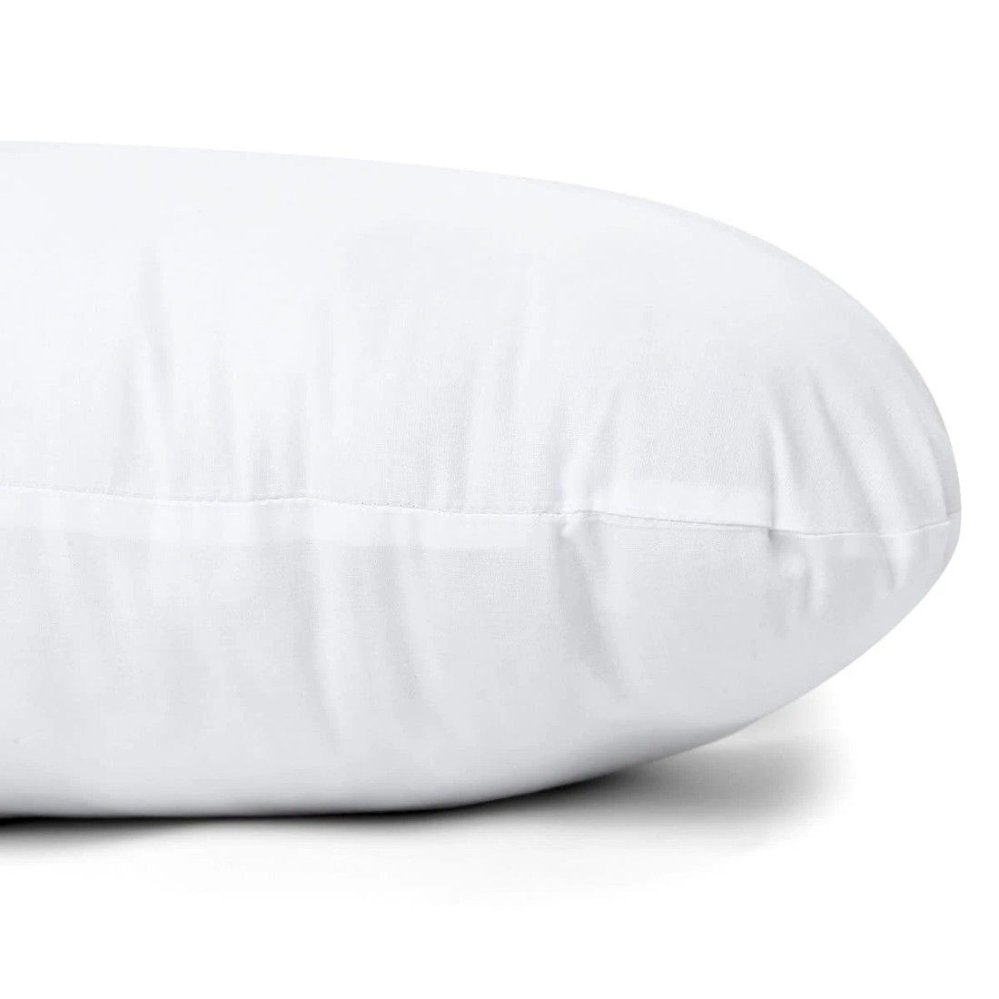 3 180 Thread Count U-Shape Pillowcase - White, 3 of 3