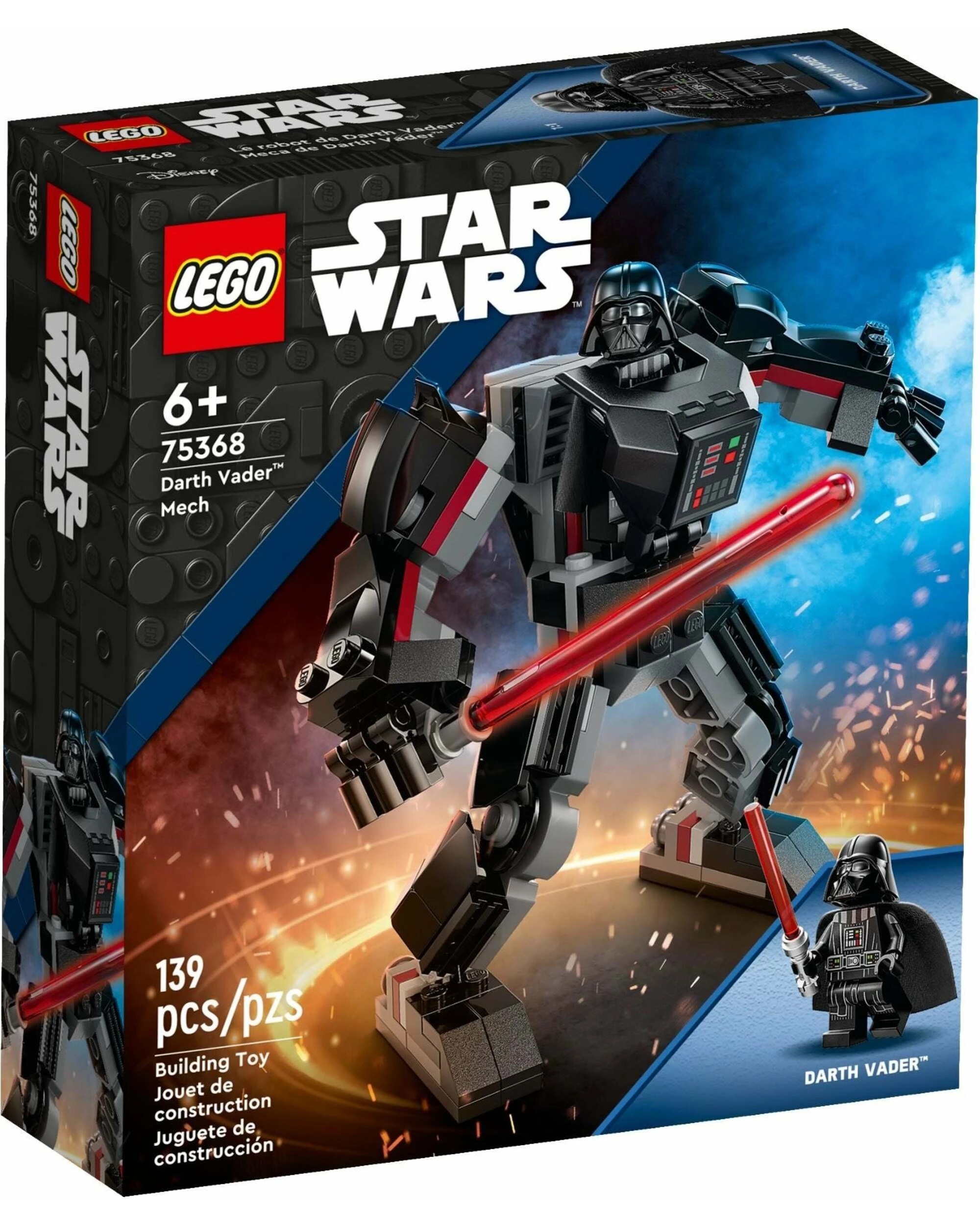 1 LEGO Star Wars 75368 Darth Vader Mech, 1 of 2
