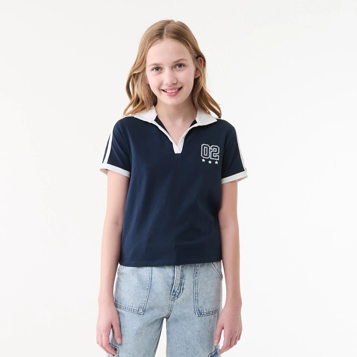 1 Polo T-shirt BLUE 02 STARS, 1 of 6