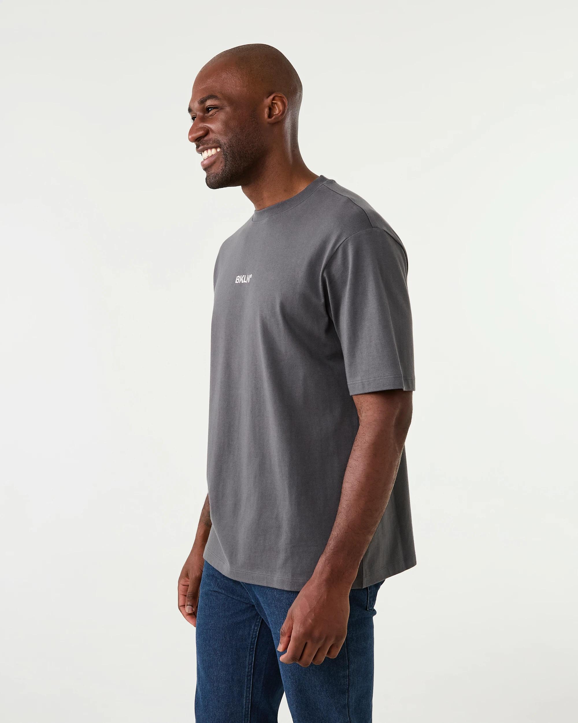 2 Oversized Heavyweight T-shirt Gry Lava, 2 of 6