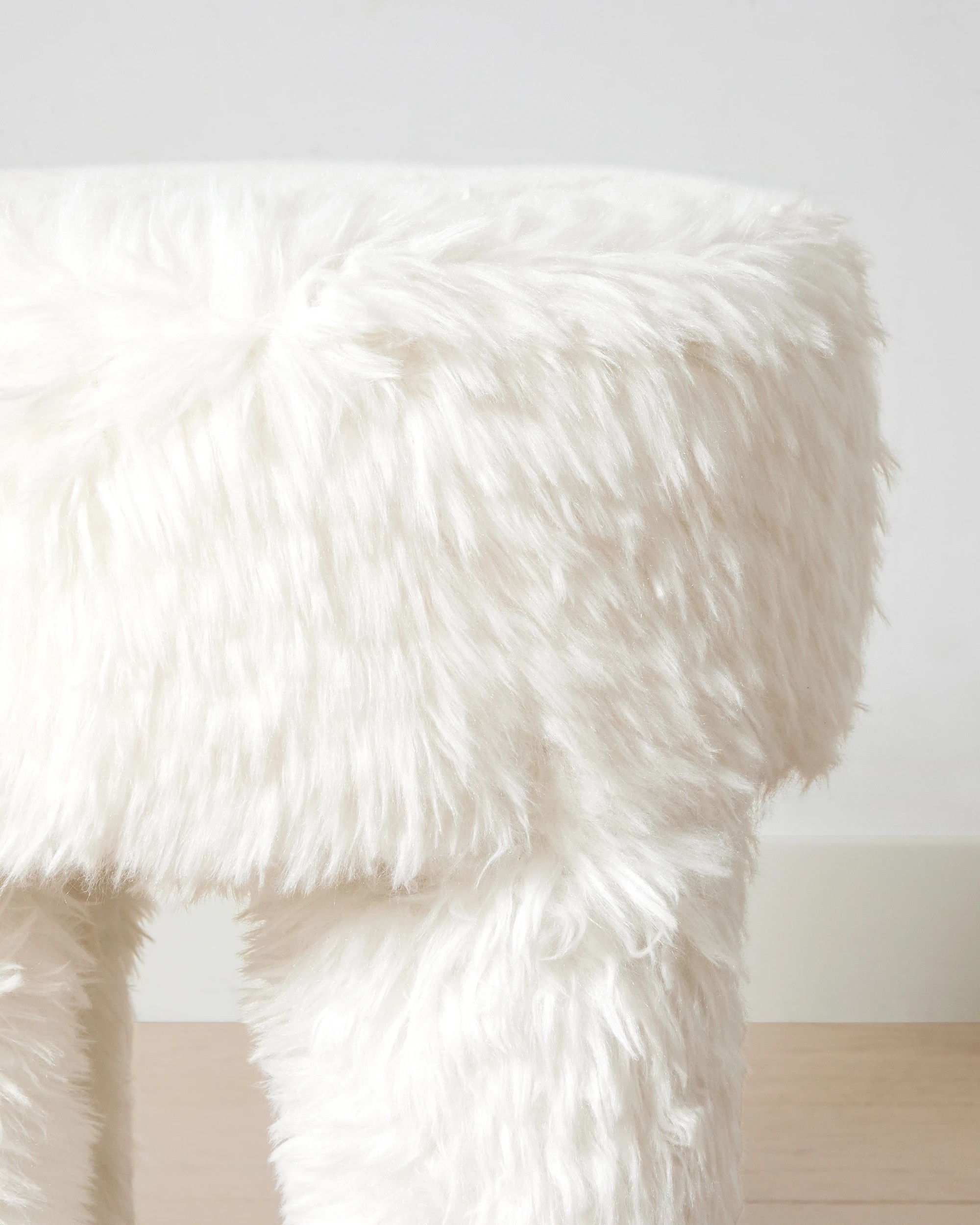 4 Mia Fluffy Ottoman, 4 of 5