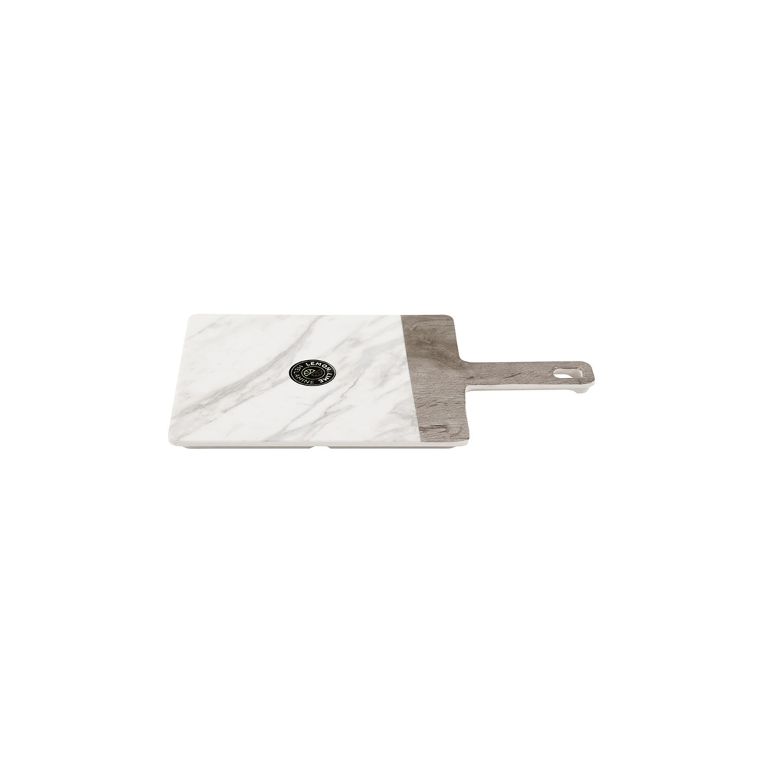 2 Lemon & Lime Matte Melamine 41cm Food Dinner Serving Board Endwood Marble Party
 - Multi, 2 of 4