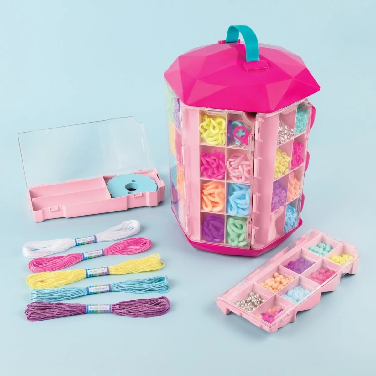 3 1600 Piece Make It Real 5-in-1 Activity Tower Playset, 3 of 10