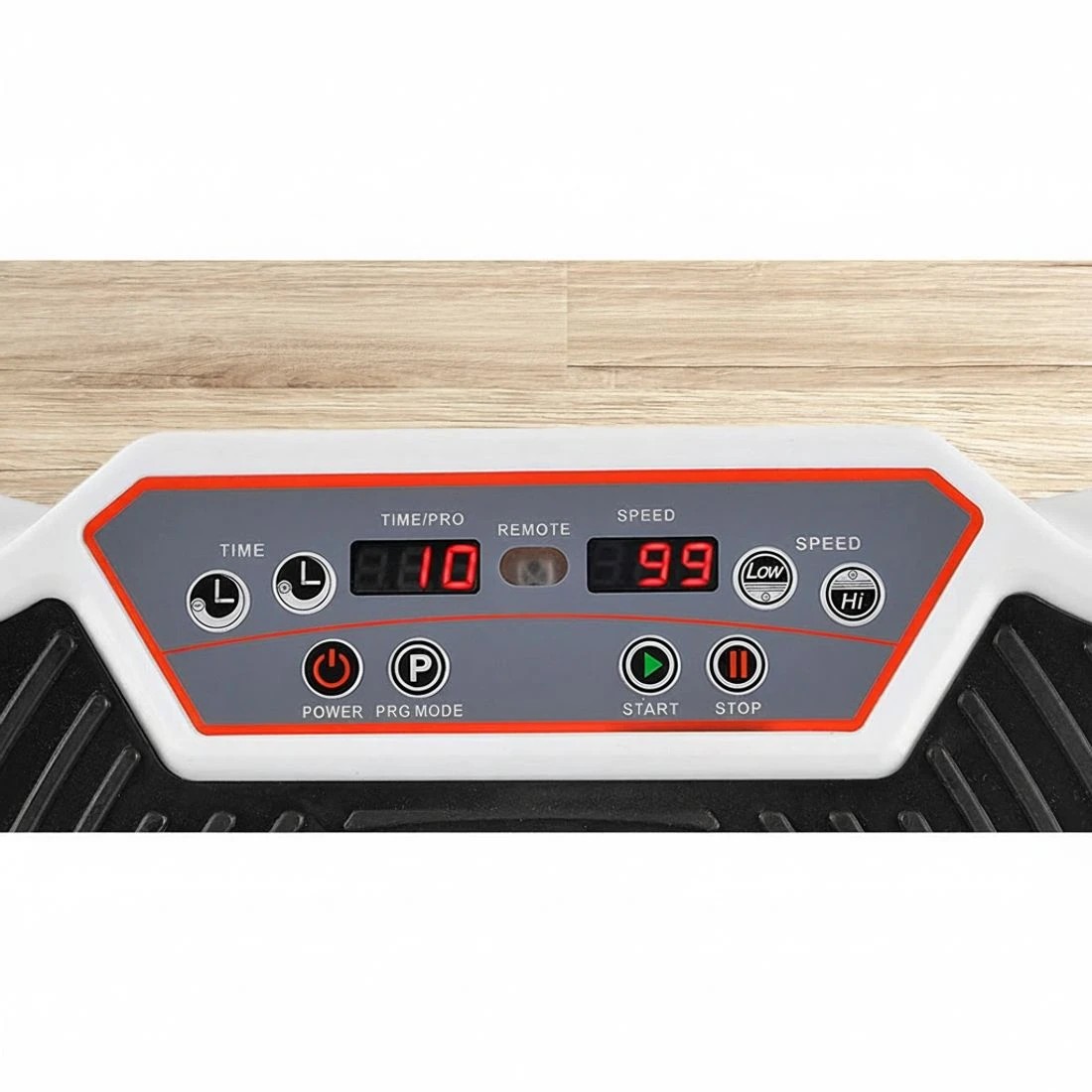6 Everfit Vibration Machine Platform Vibrator Resistance Rope Home Fitness - White, 6 of 8