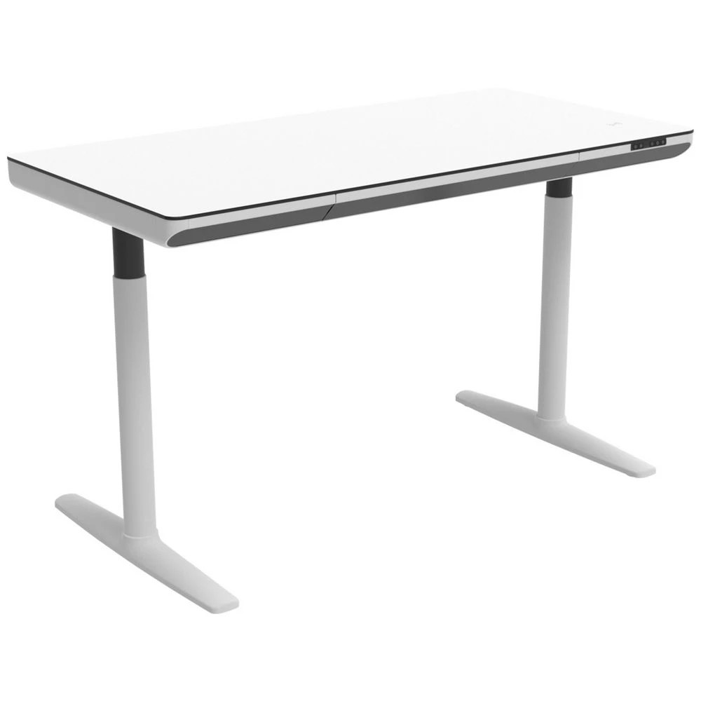 1 Helsinki Electric Sit Stand Desk 1400mm White/Black Desks, Tables and Workstations, 1 of 10